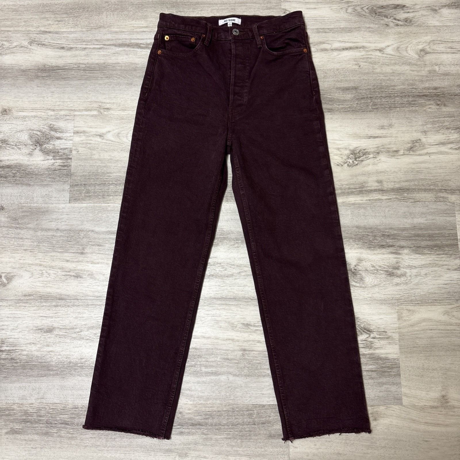 RE/DONE Anthropologie RE/DONE Jeans Womens 27 70s Ultra High Rise St Size 27" / US 4 / IT 40 - 4 Thumbnail