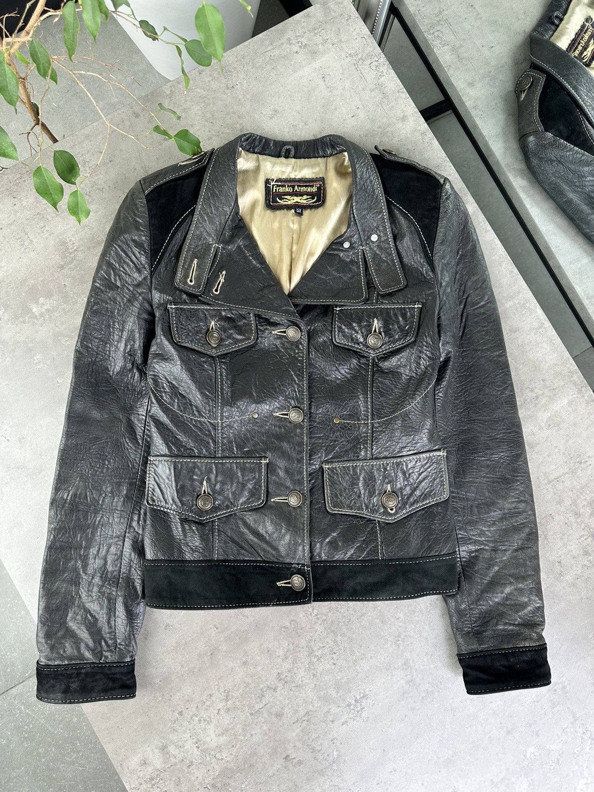 Japanese Brand Vintage Leather Jacket Size S / US 4 / IT 40 - 1 Thumbnail
