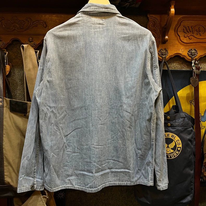 RRL Ralph Lauren RRL Ralph Lauren denim shirt Size US L / EU 52-54 / 3 - 2 Thumbnail