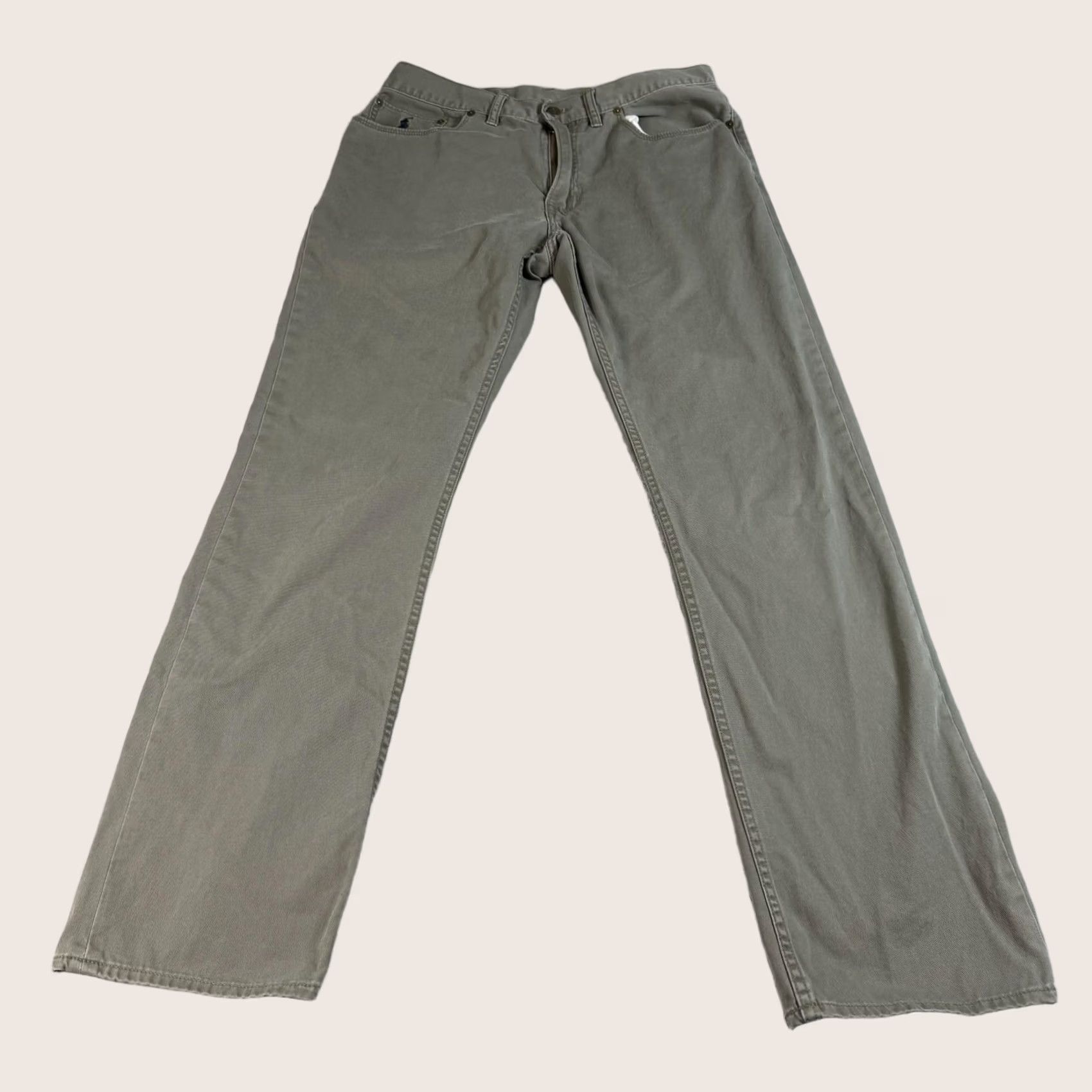 Polo Ralph Lauren VINTAGE Polo Ralph Lauren Jeans Mens 34x34 Green Chino Academia Heritage Quiet Luxury Size US S / EU 44-46 / 1 - 1 Thumbnail