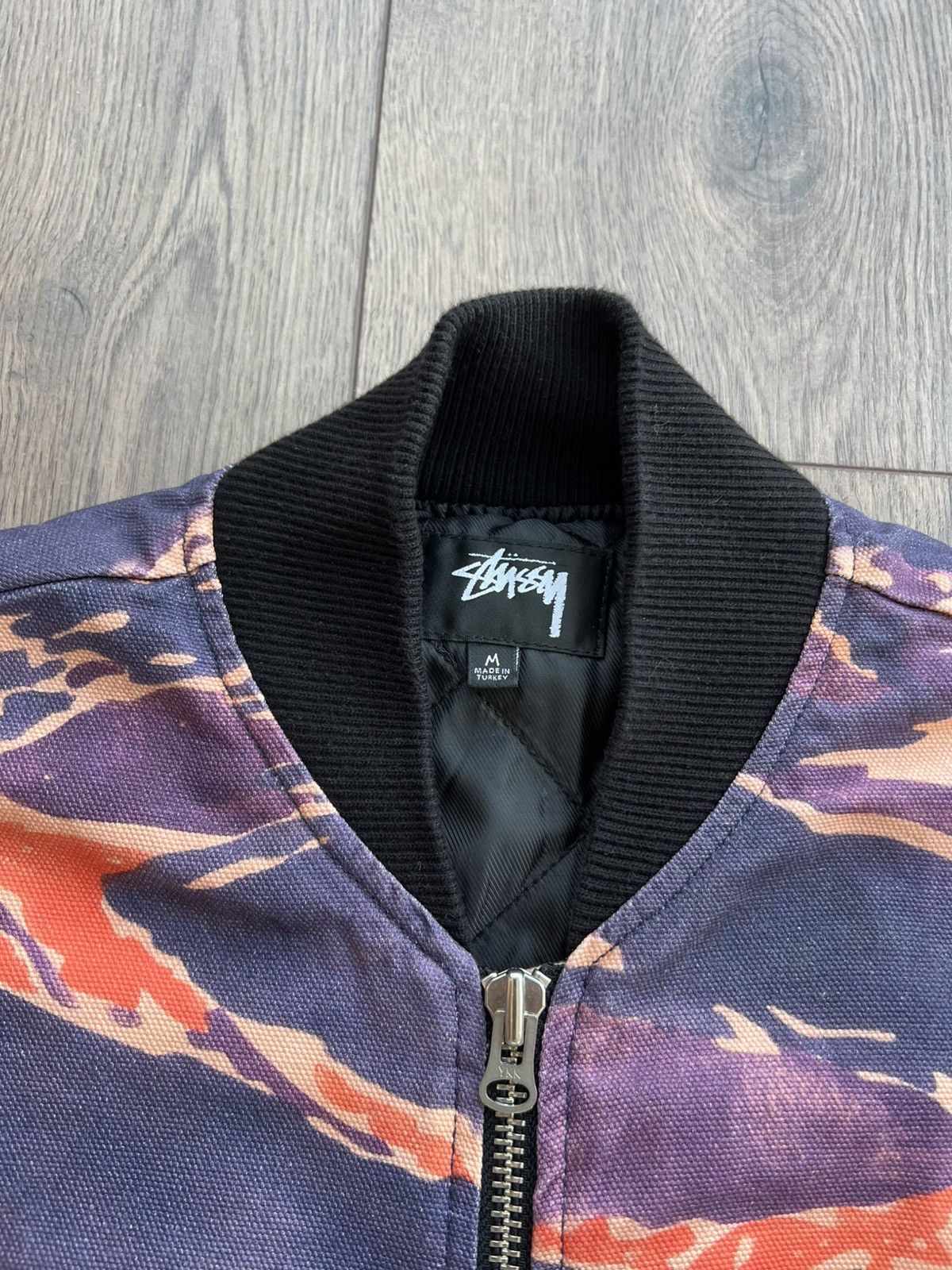 Stussy Stussy x Lucien Smith Tigris Bomber Jacket Medium Size US M / EU 48-50 / 2 - 3 Thumbnail