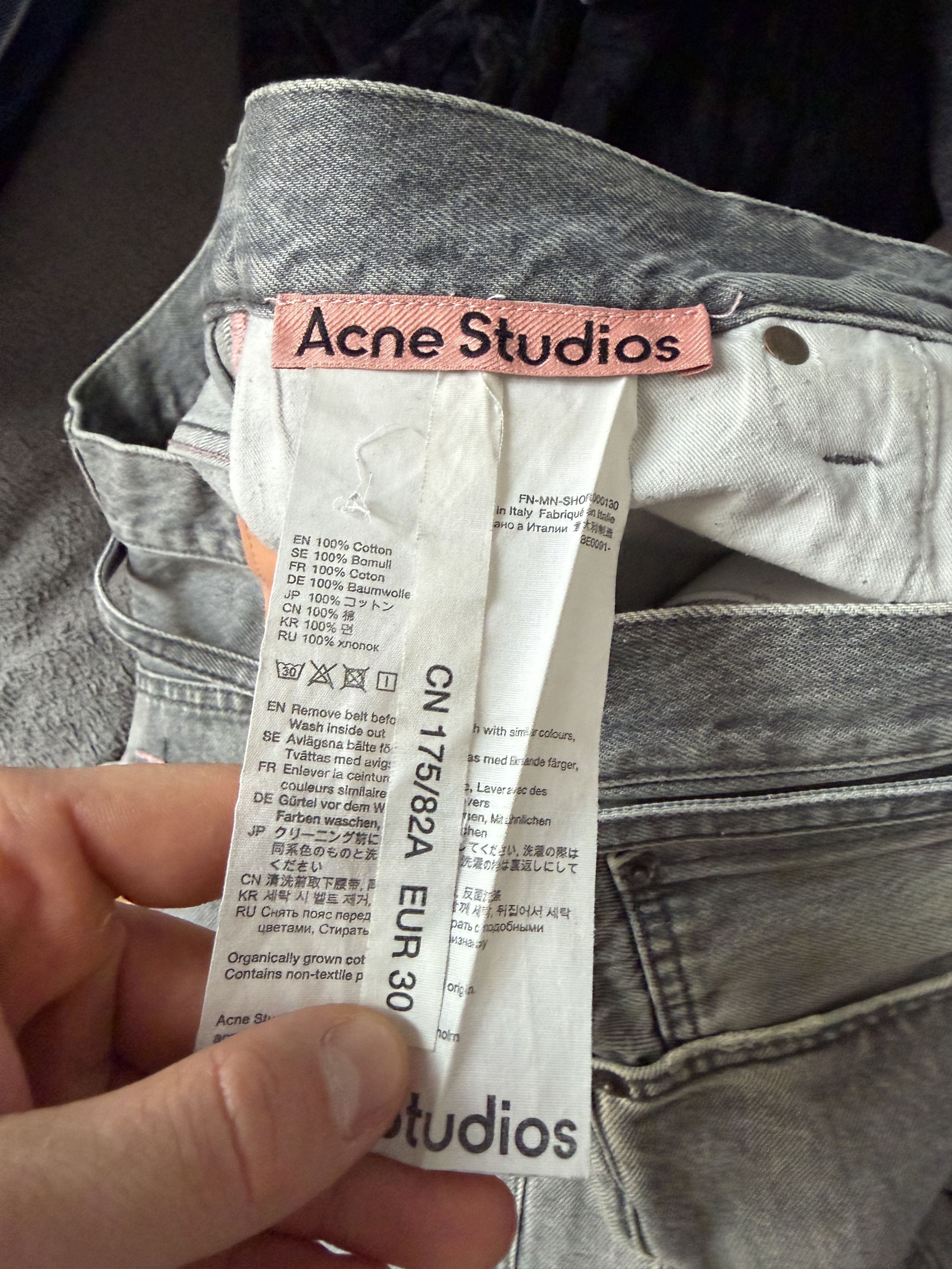 Acne Studios Acne Studios Roland Denim shorts jorts Size US 30 / EU 46 - 8 Thumbnail