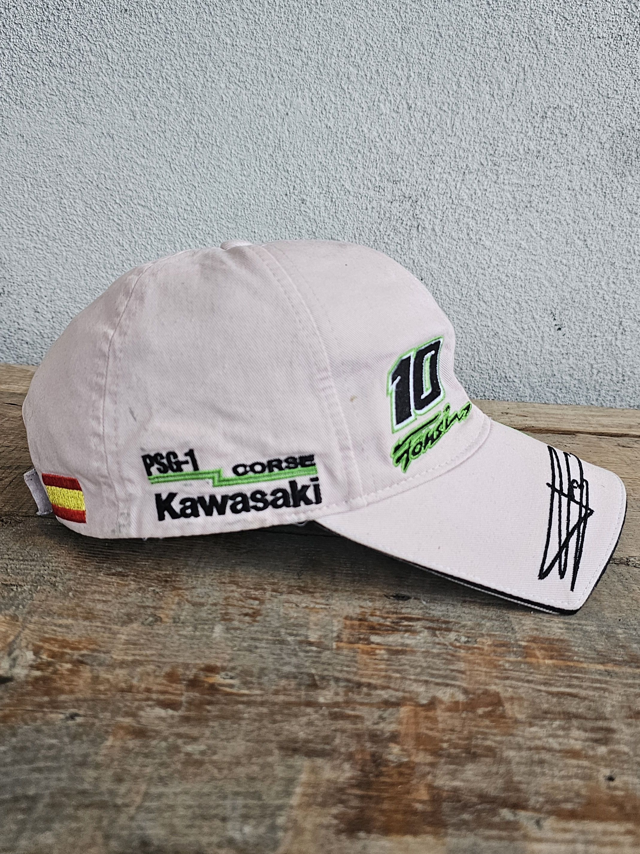 Vintage Kawasaki Fonsi Nieto Racing Hat Size ONE SIZE - 3 Thumbnail