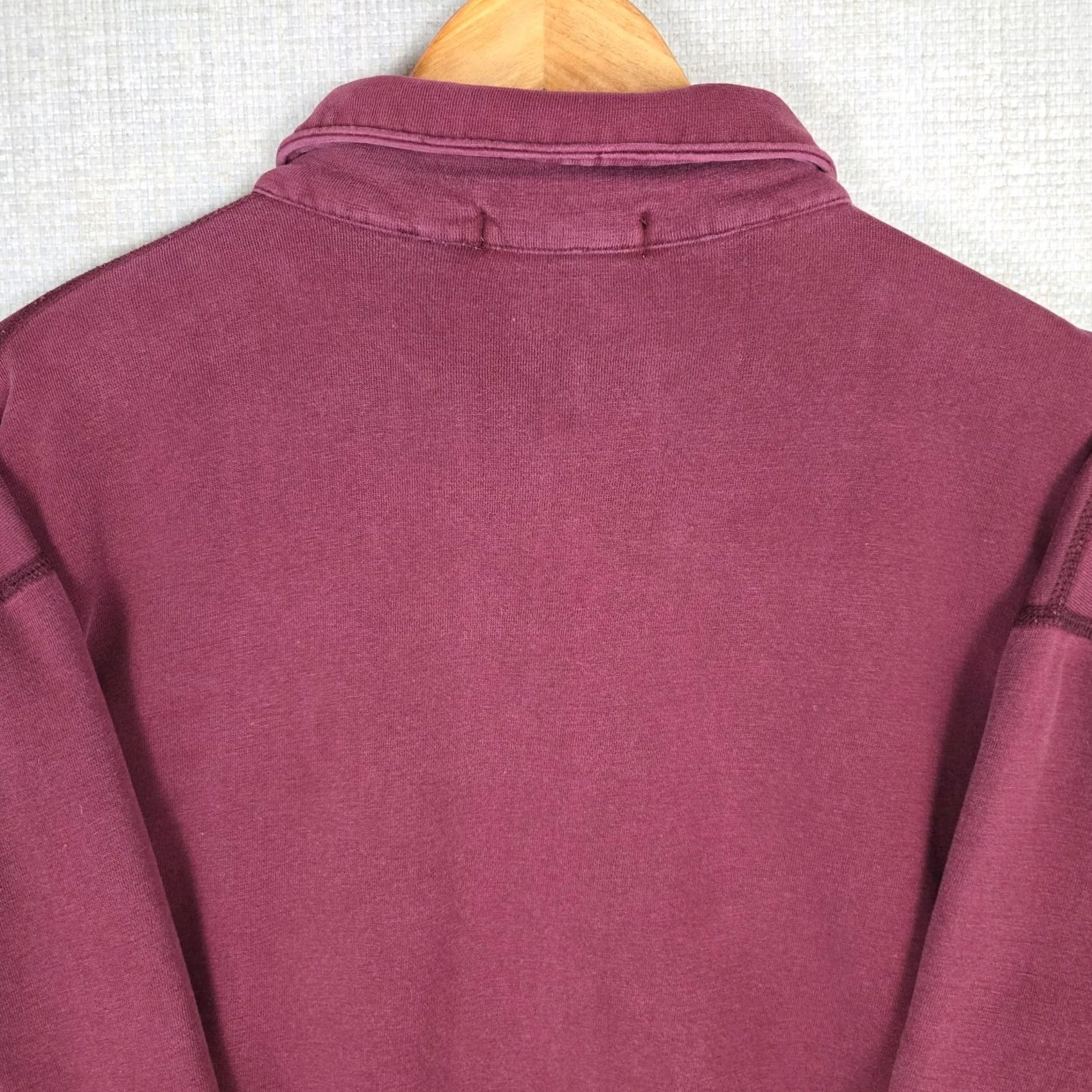 Polo Ralph Lauren VINTAGE Polo Ralph Lauren Mens Collared Sweatshirt Shirt RL Unicrest Oxblood M Red Polo RL Unicrest Rugby Polo Shirt Mens Size US M / EU 48-50 / 2 - 7 Thumbnail