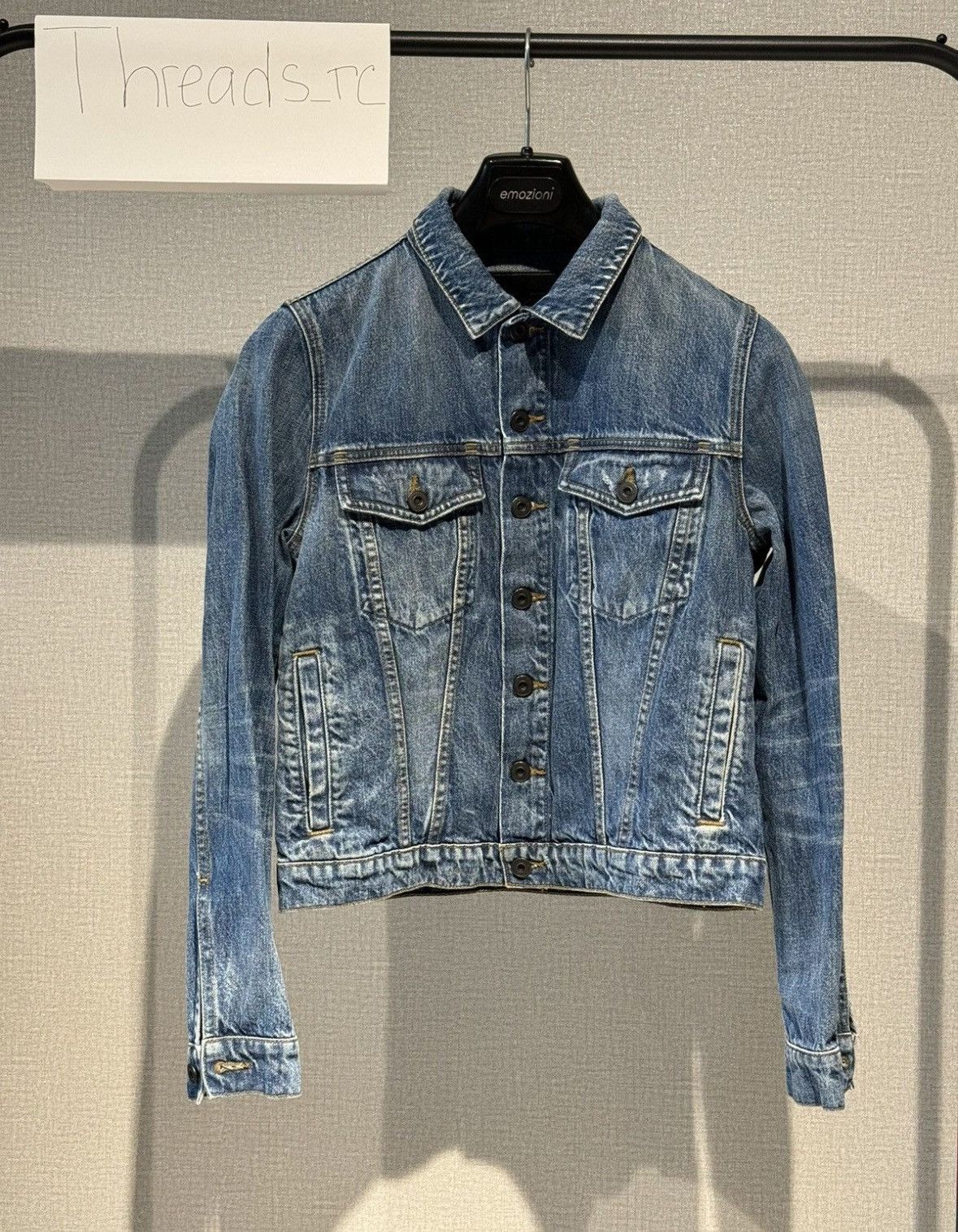 Proenza Schouler Proenza Schouler Denim Blue Jacket Size S / US 4 / IT 40 - 2 Thumbnail