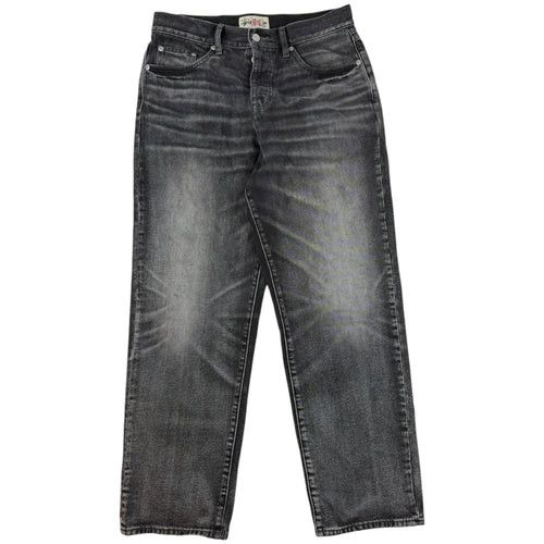 Stussy Stussy Big Ol' Jean Stonewashed Leather | Grailed
