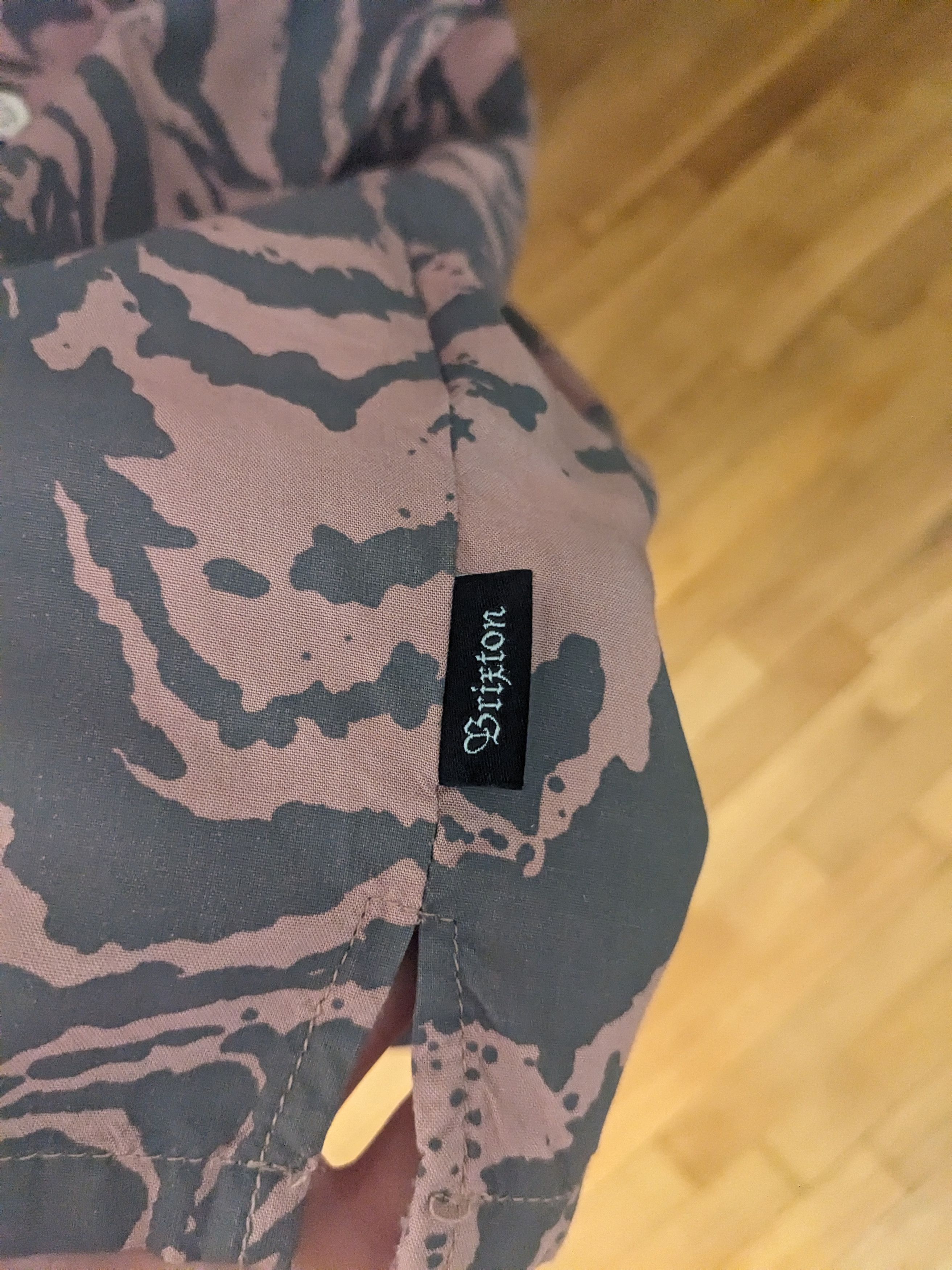 Brixton BRIXTON LOVITZ S/S WOVEN | CAMEO PINK GREY | LARGE Size US L / EU 52-54 / 3 - 5 Thumbnail