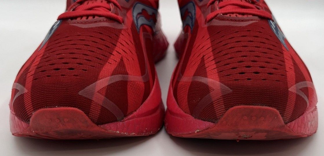 Saucony Saucony Endorphin Speed 4 London Size 11.5 Red Running Shoes Size US 11.5 / EU 44-45 - 3 Thumbnail