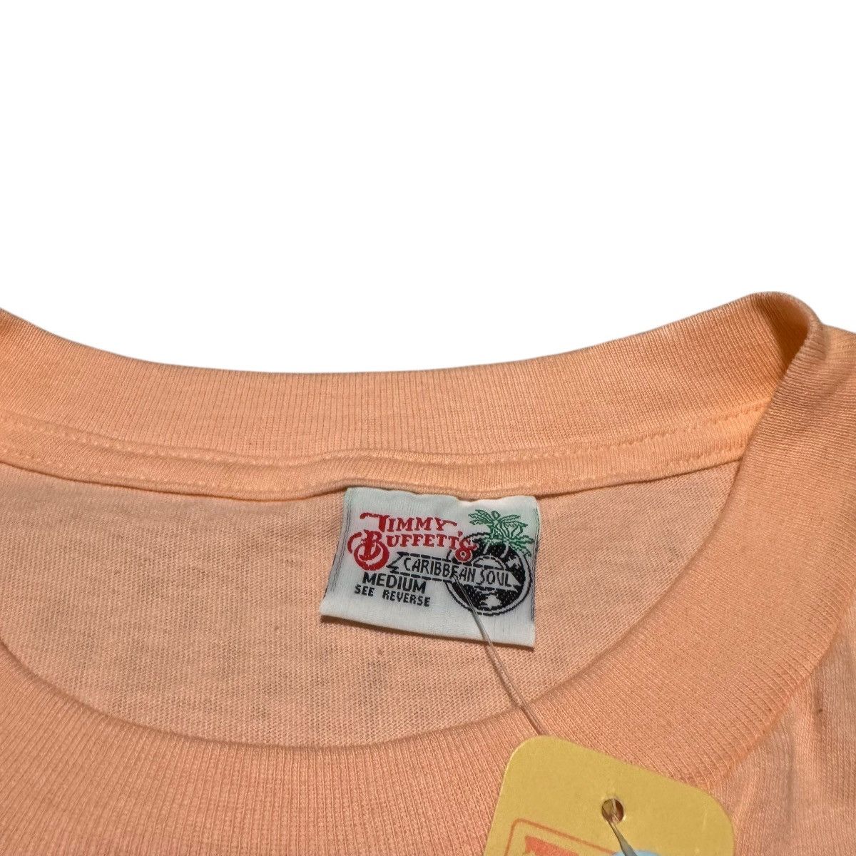 Vintage NWT 1988 Jimmy Buffet's Caribbean Soul Shirt Men's Medium Size US M / EU 48-50 / 2 - 6 Thumbnail