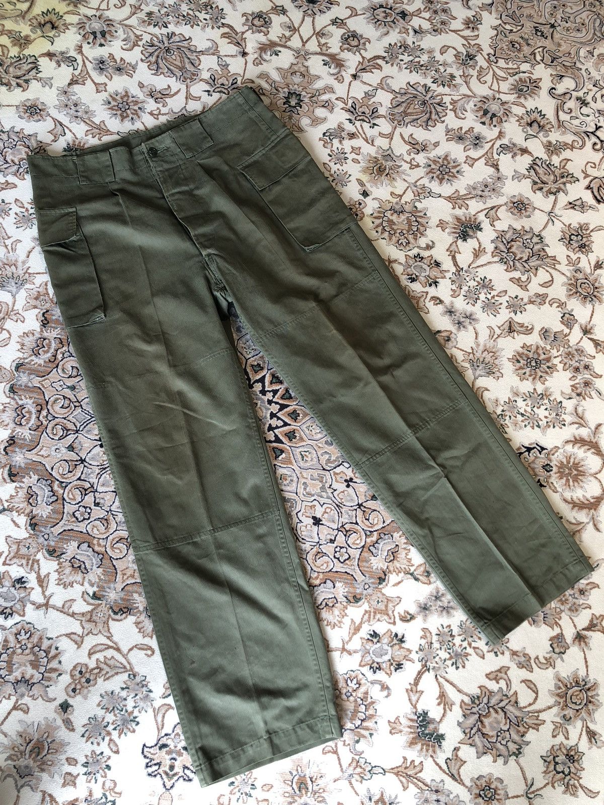 Japanese Brand VINTAGE JAPANESE ARMY TROUSER Size US 34 / EU 50 - 6 Thumbnail