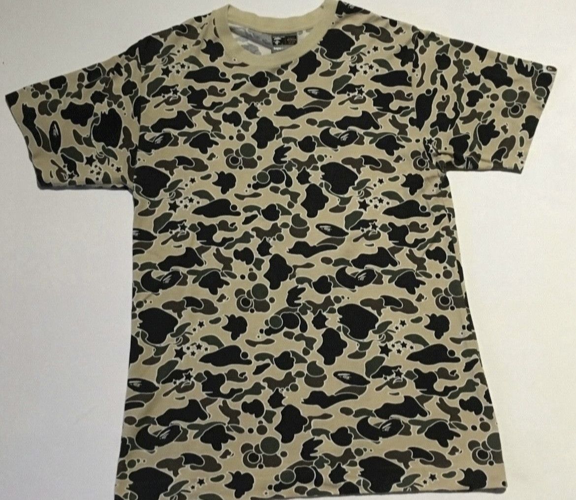 Bape Bape psyche camo tee shirt Size US M / EU 48-50 / 2 - 1 Thumbnail