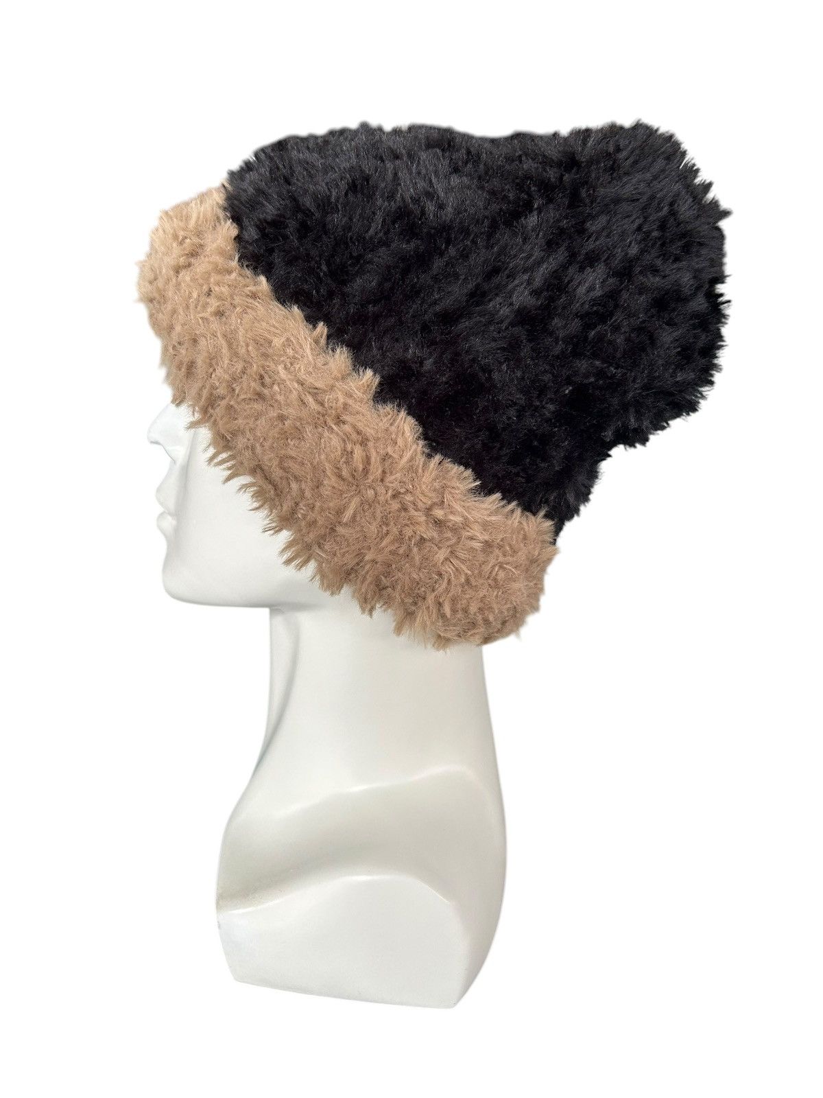 Japanese Brand × Kapital × Vintage Japanese Style Fur Hairy Beanie Hats Size ONE SIZE - 2 Thumbnail