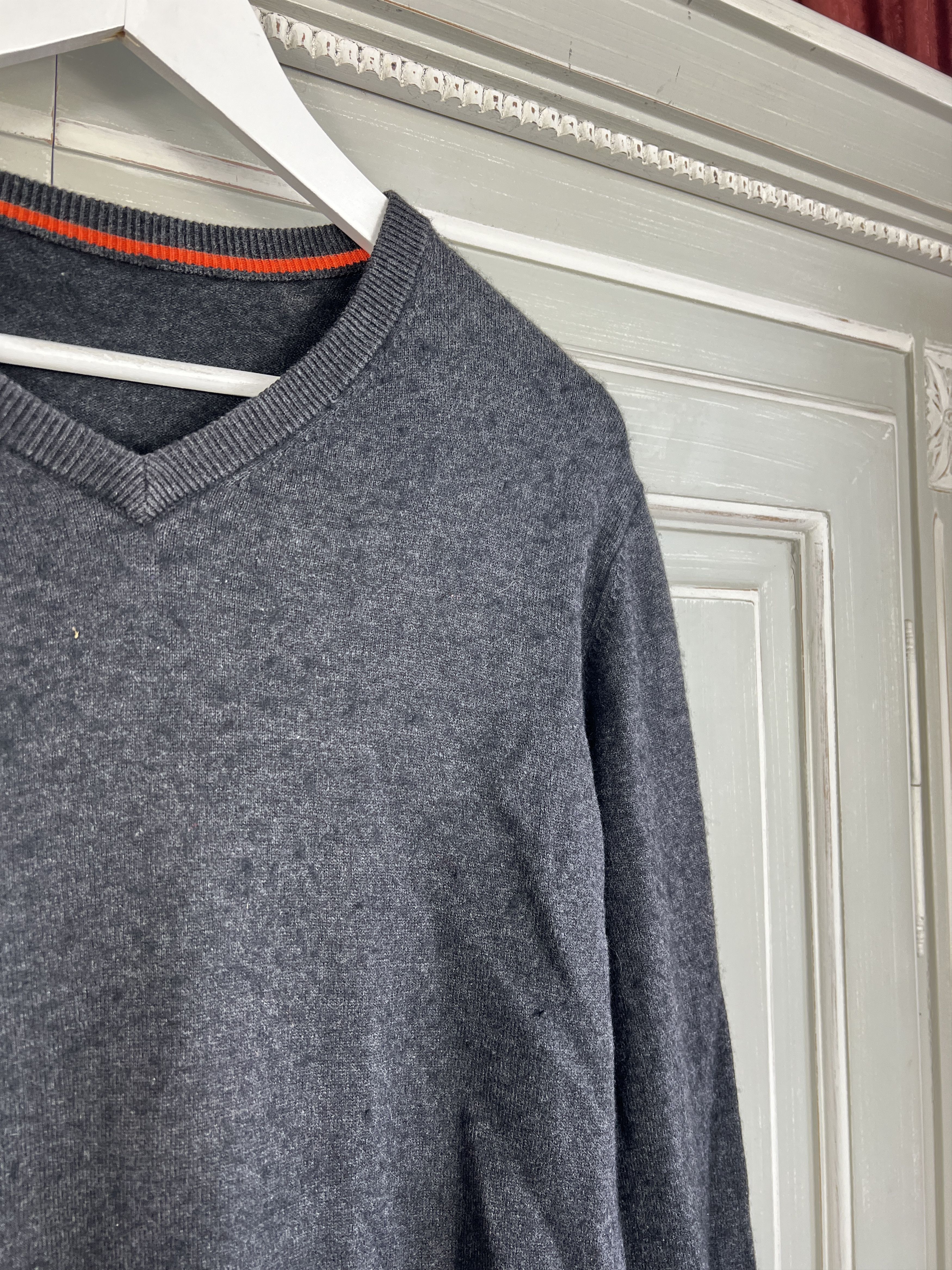 KJUS × Omega KJUS OMEGA CRANS MONTANA V NECK LANA SWEATER GRAY Size US M / EU 48-50 / 2 - 4 Thumbnail
