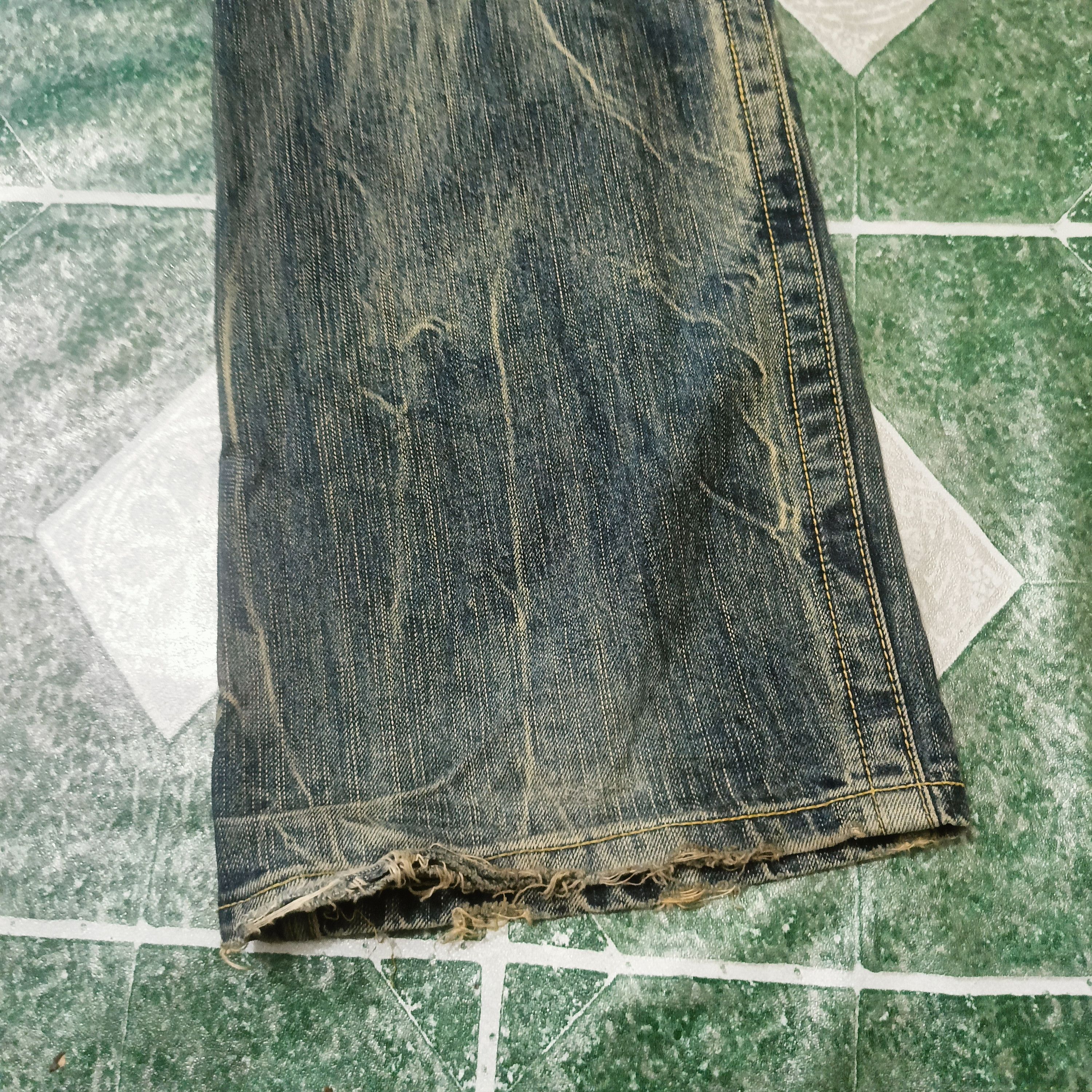 Tornado Mart Crazy blue way jeans flared jeans denim bootcut Size US 32 / EU 48 - 21 Thumbnail