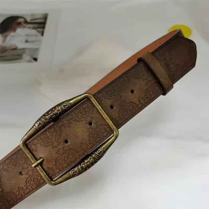 Other Pattern Buckle Pin Belt Size ONE SIZE - 2 Thumbnail