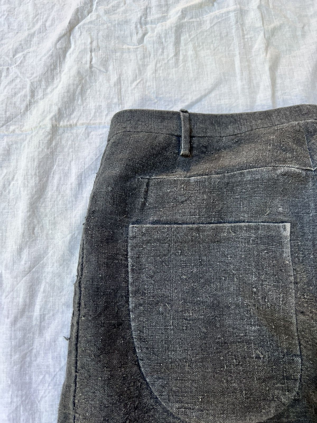 Label Under Construction Grey bread bags pants Size US 31 - 6 Thumbnail