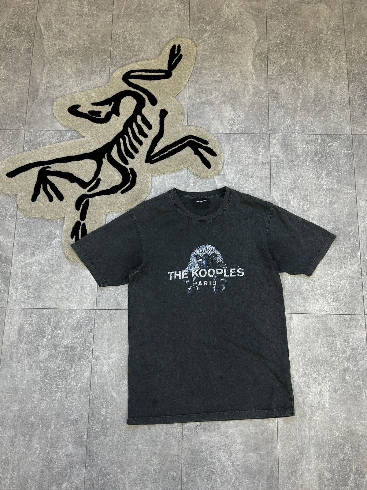 Japanese Brand × The Kooples Mens The Kooples Paris T Shirt Japanese brand big logo tee Size US M / EU 48-50 / 2 - 14 Thumbnail
