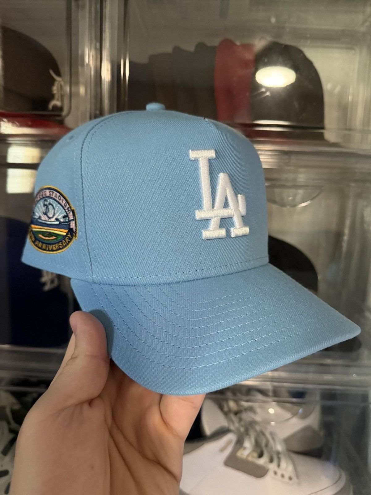 New Era New era 9fifty a frame Los Angeles dodgers hat mlb dodgers Size ONE SIZE - 1 Thumbnail