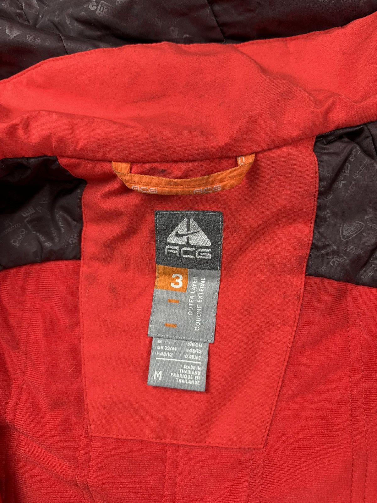 Nike ACG Vintage Nike ACG Jacket Gore-Tex Rain Coat Fur Fuzzy Outdoor Size US M / EU 48-50 / 2 - 15 Thumbnail