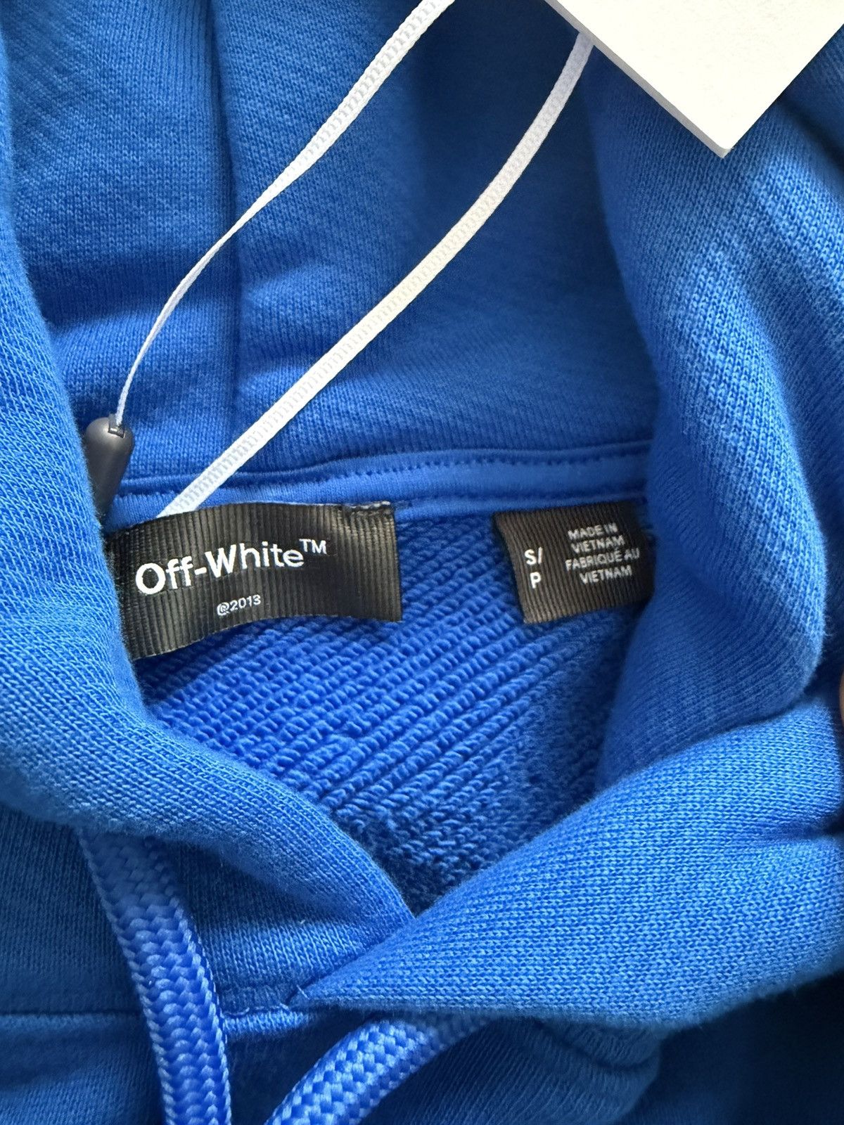 Off-White Costco x Off White Hoodie Blue Size US S / EU 44-46 / 1 - 2 Thumbnail