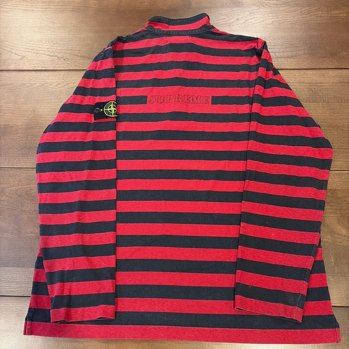 Supreme Stone Island Quarter Zip Top | Grailed