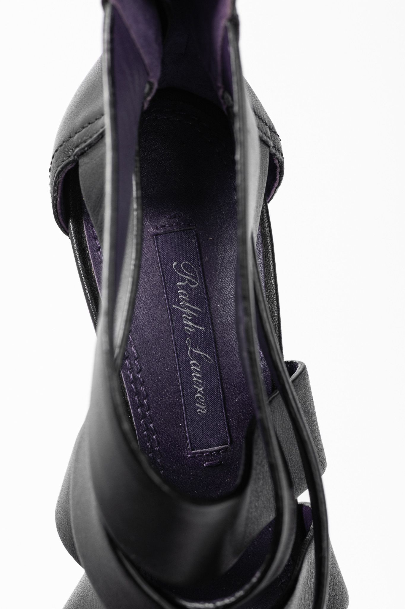 Ralph Lauren Ralph Lauren Collection Ardina II Strappy Leather Sandals Size US 4.5 / IT 34.5 - 10 Thumbnail