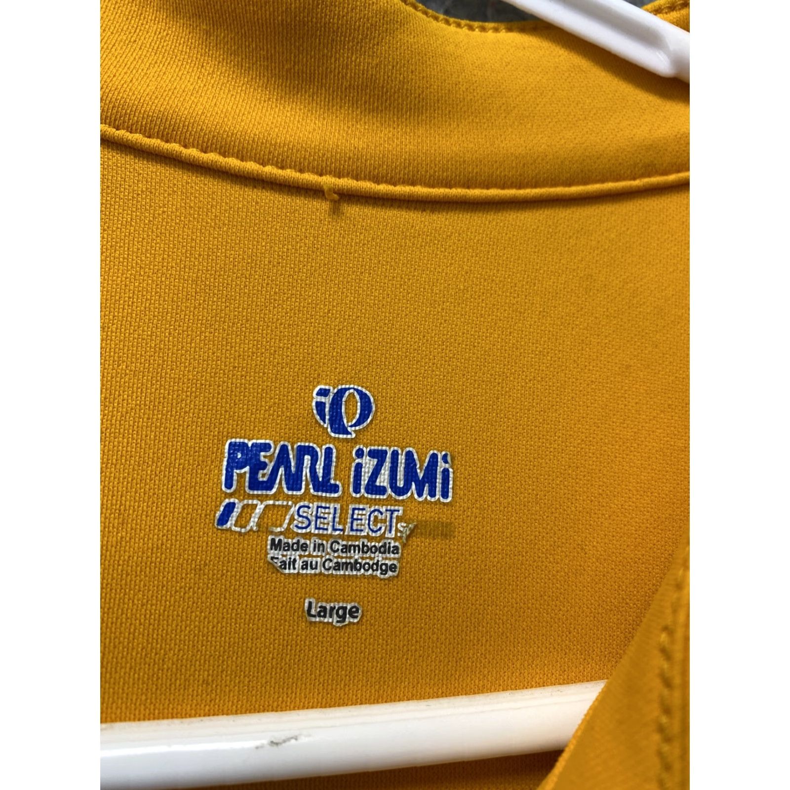 PEARL iZUMi Pearl Izumi Izumi Cycling Jersey Bike Shirt Large Mens 3/4 Zip Yellow Made in USA 97-51 / T-Shirt Jersey Men Cycling Photos? Size US L / EU 52-54 / 3 - 5 Thumbnail