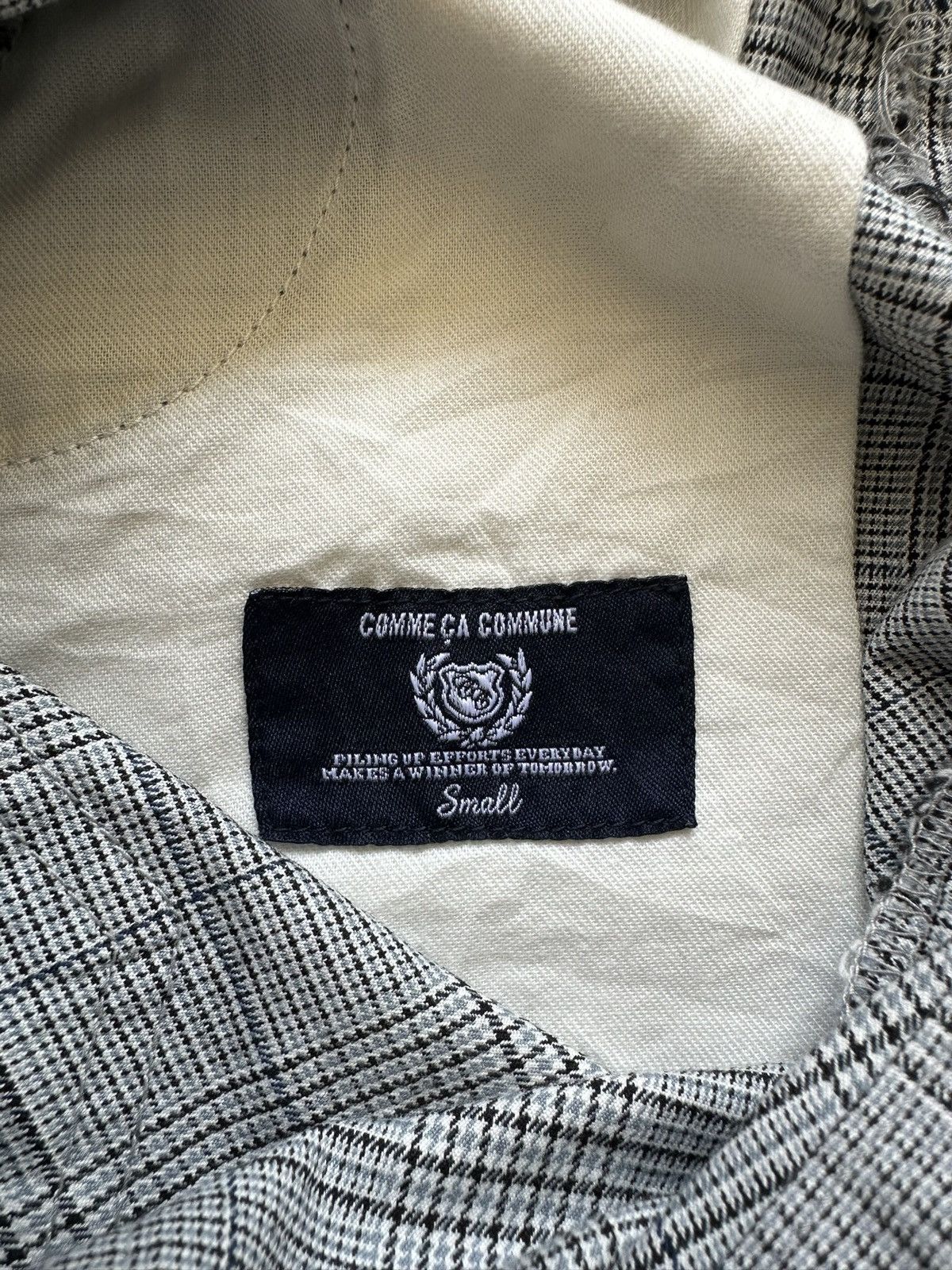 Comme Ca Ism size 32/30 - S/S08 Comme Ca Comunne hybrid plaid pant Size US 32 / EU 48 - 14 Thumbnail