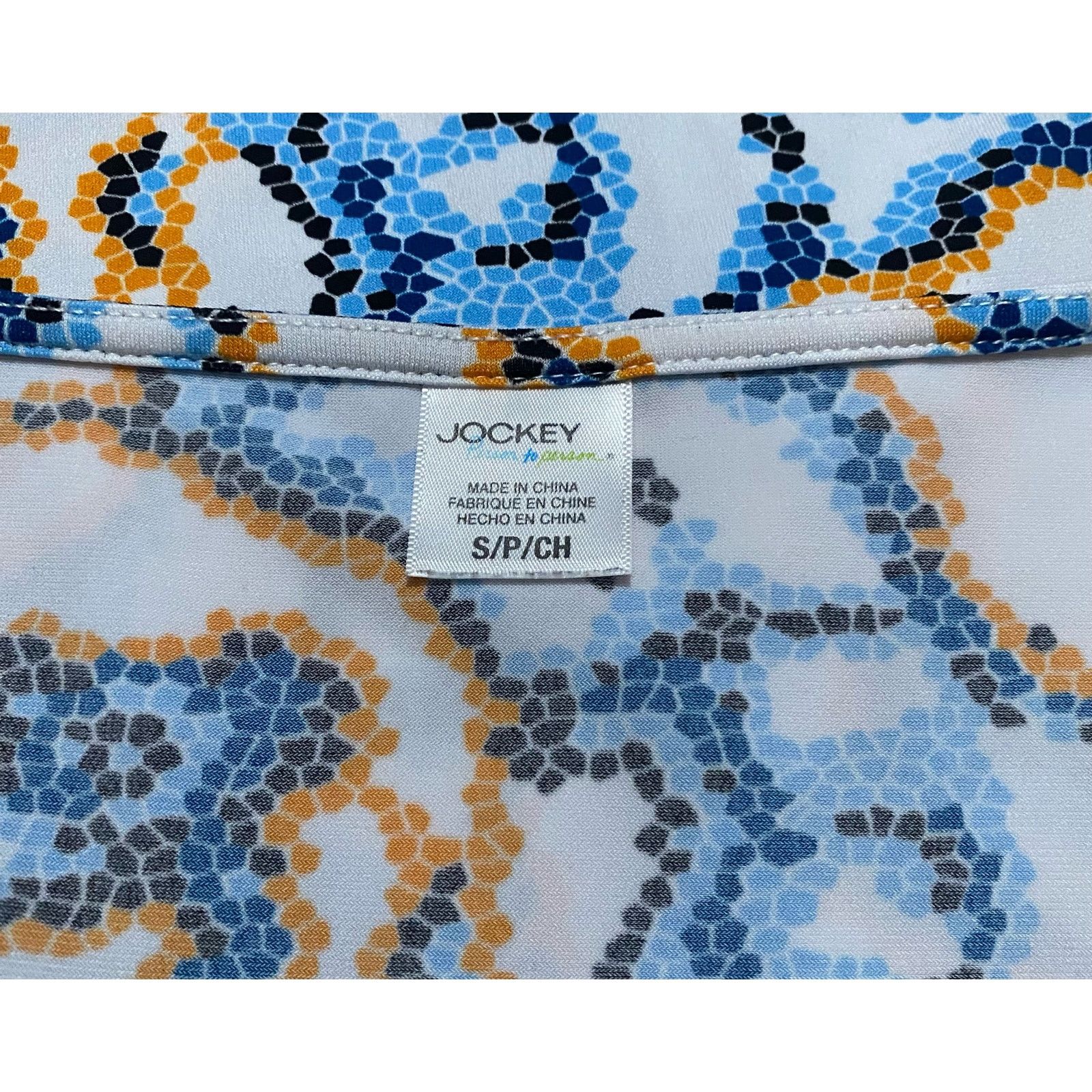 Jockey Jockey scoop neck printed blouse Size S / US 4 / IT 40 - 3 Thumbnail