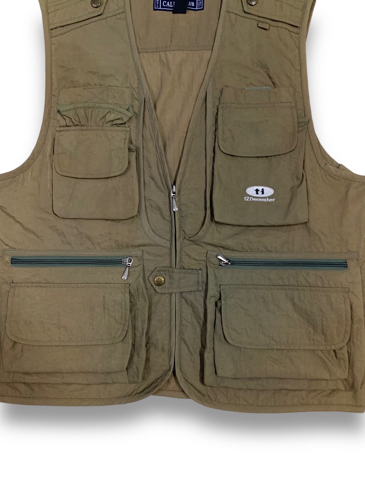 Vintage Japanese Califf Club Faded Multipocket Tactical Vest