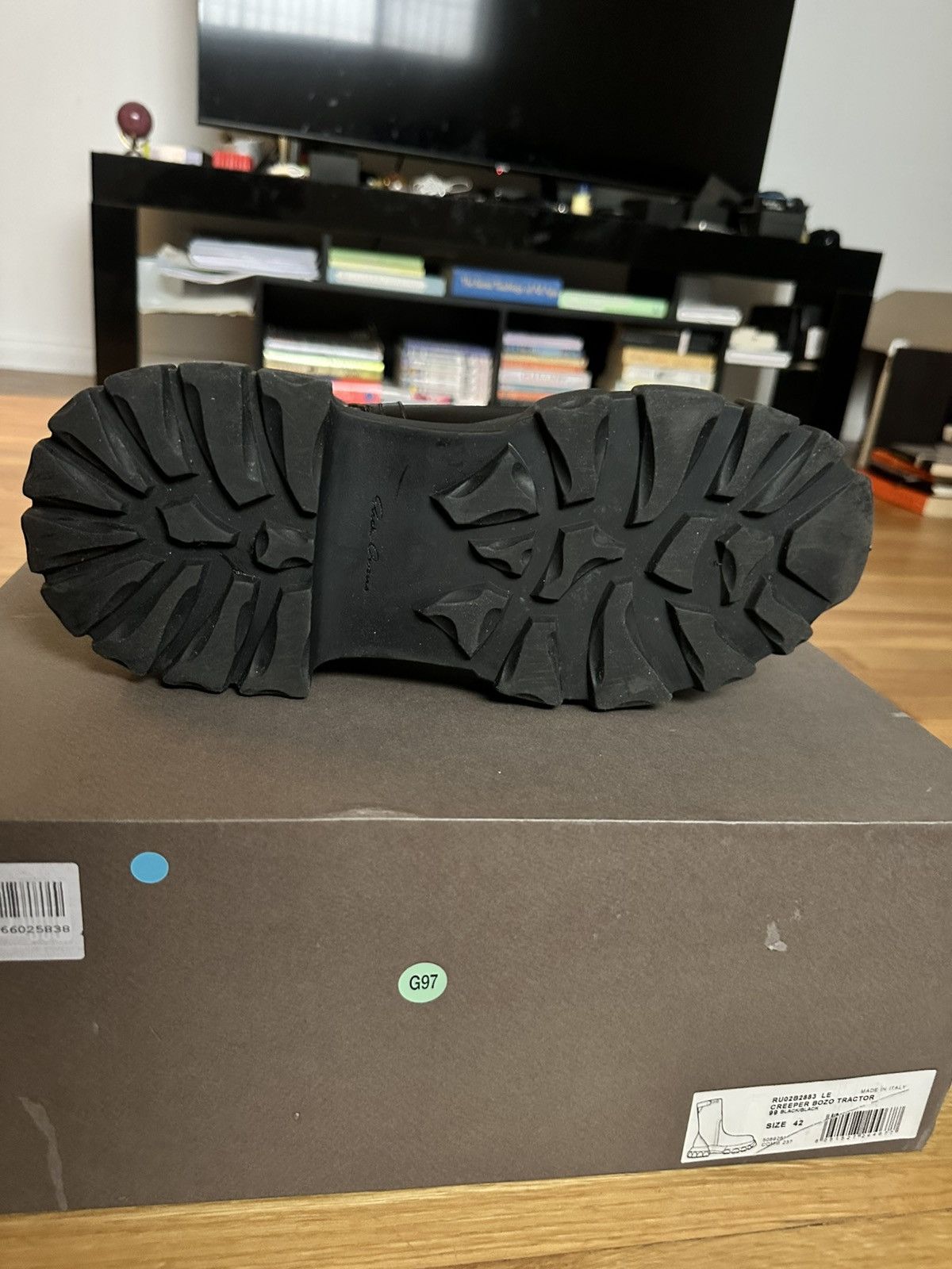 Rick Owens Rick Owens Creeper Bozo Tractor Boots Size US 9.5 / EU 42-43 - 9 Thumbnail