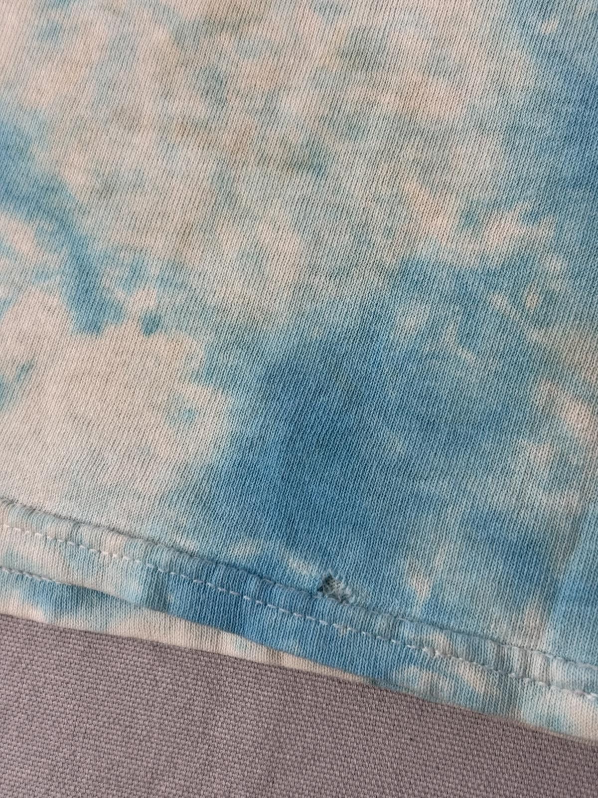 Liquid Blue Faded Alice in Wonderland T-shirt Smoking Hookah Tie Dye M Size US M / EU 48-50 / 2 - 6 Thumbnail