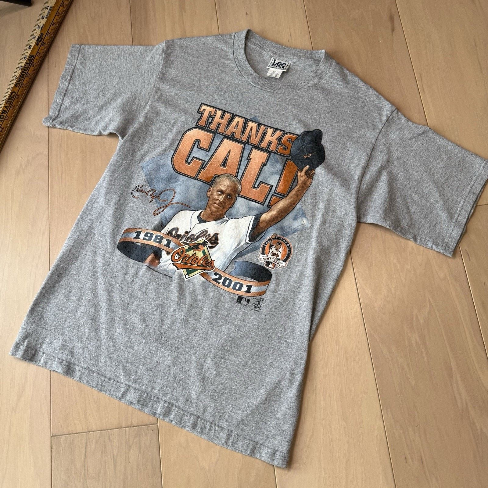 Vintage Vintage Cal Ripken JR Shirt Medium Gray Y2K MLB Lee Sport Size US M / EU 48-50 / 2 - 8 Thumbnail