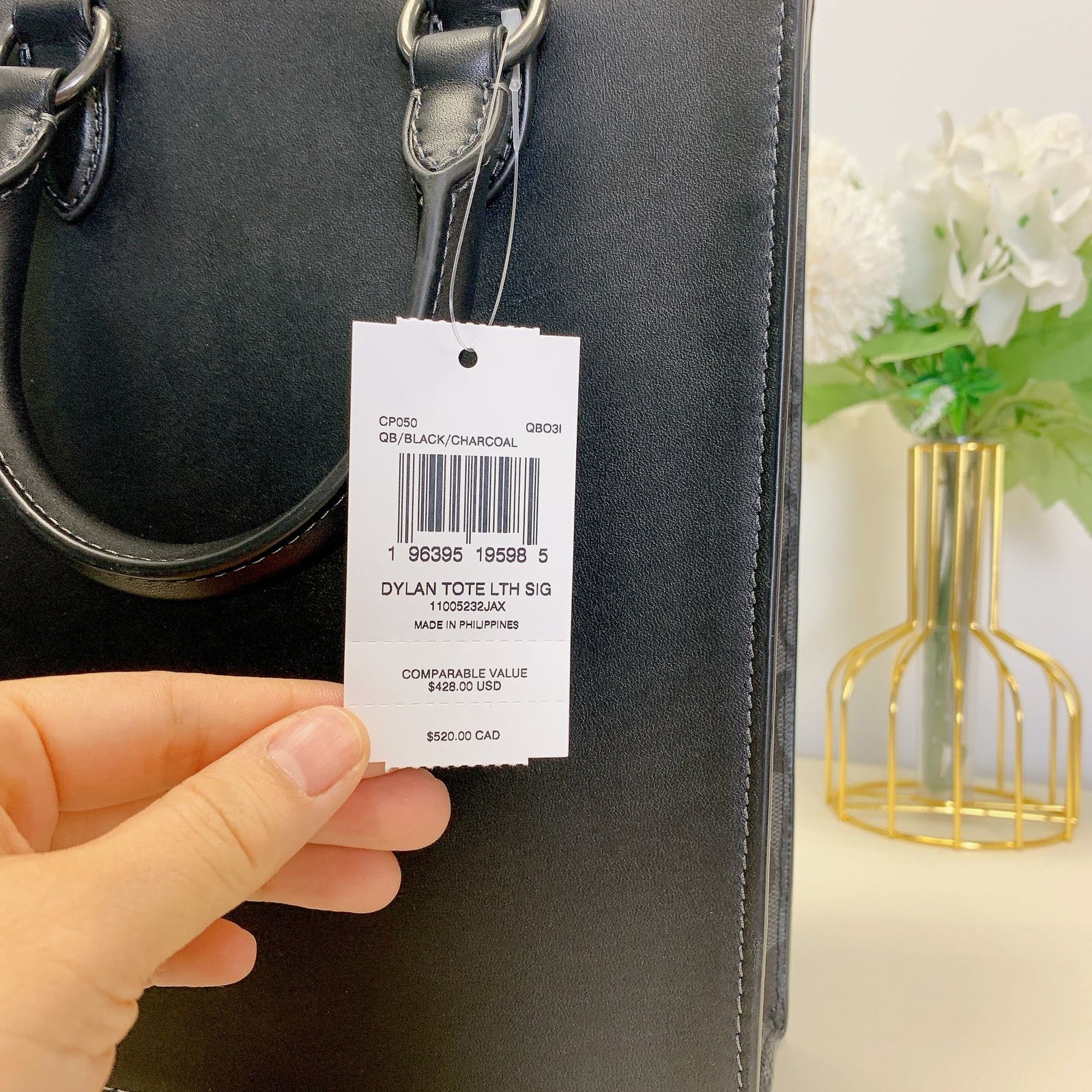 Coach Coach CP050 Dylan Tote Bag In Colorblock Signature Canvas IN Size ONE SIZE - 10 Thumbnail
