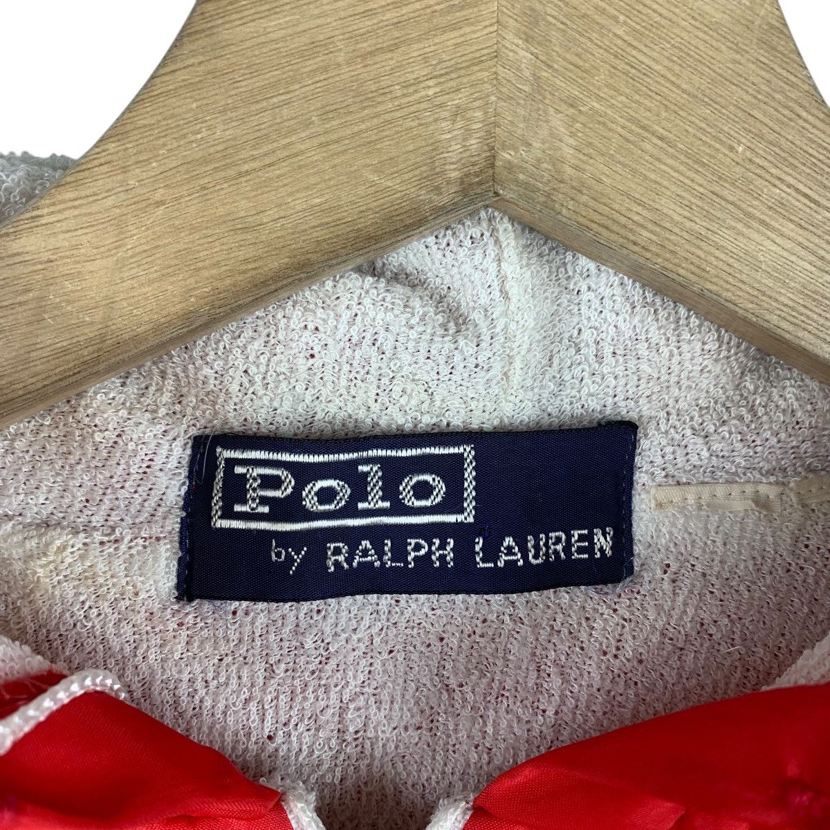 Polo Ralph Lauren × Vintage Vintage POLO RALPH LAUREN small pony windbreaker hoodie Size US L / EU 52-54 / 3 - 3 Thumbnail
