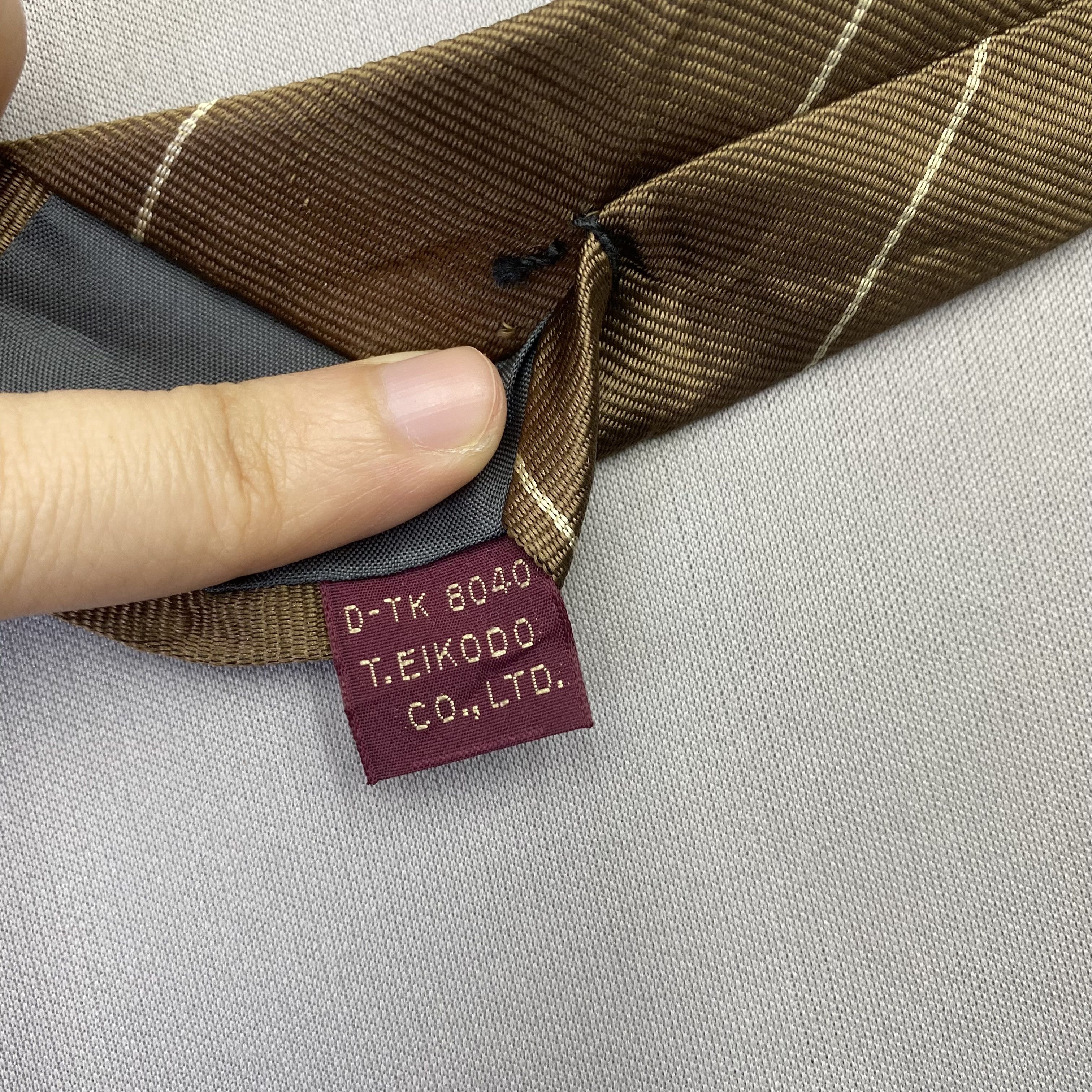Chaps Ralph Lauren Vintage Chap Ralph Lauren SILK Necktie Cravate Pure Silk Size ONE SIZE - 7 Thumbnail