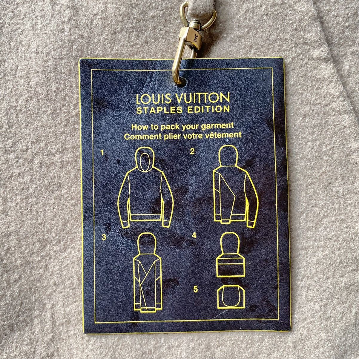 Louis Vuitton Fall19 Staples Edition Double Face Wool Hoodie Size US L / EU 52-54 / 3 - 8 Thumbnail