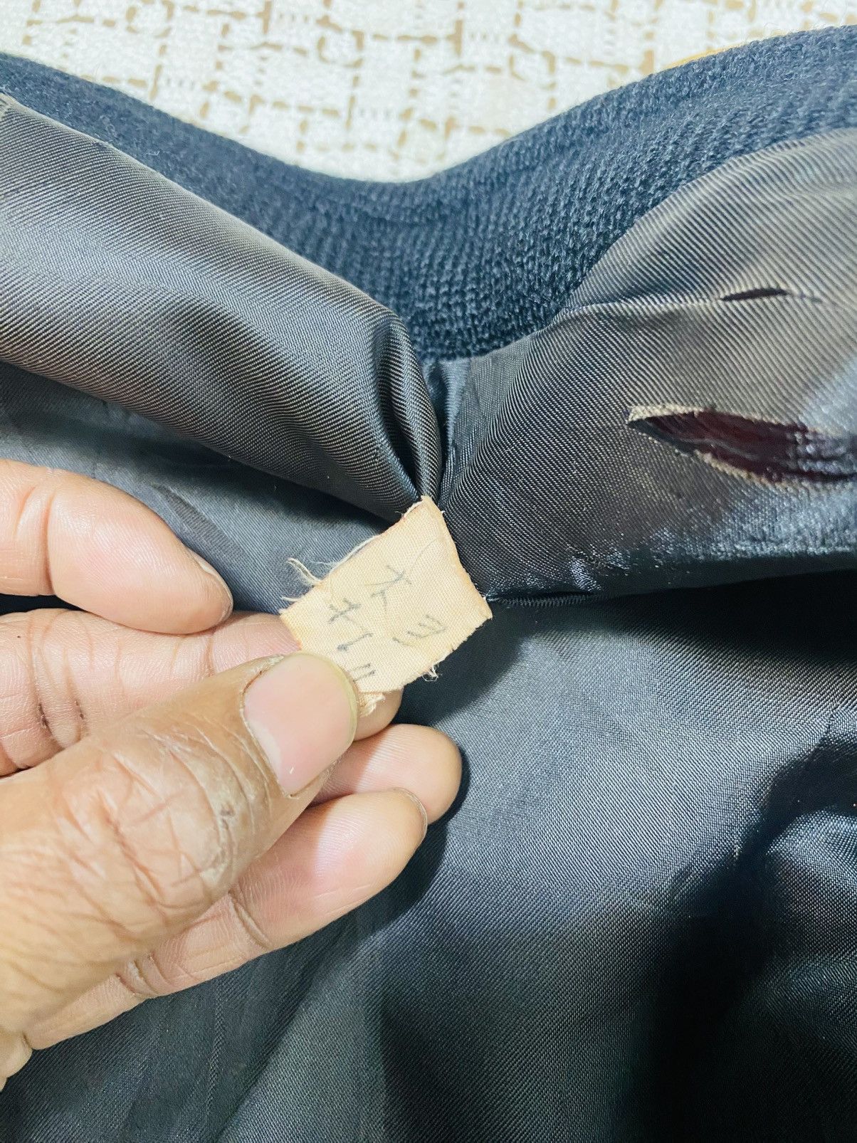 Japanese Brand Vintage 90s Distressed Suede Leather Zipper Jacket Size US M / EU 48-50 / 2 - 13 Thumbnail