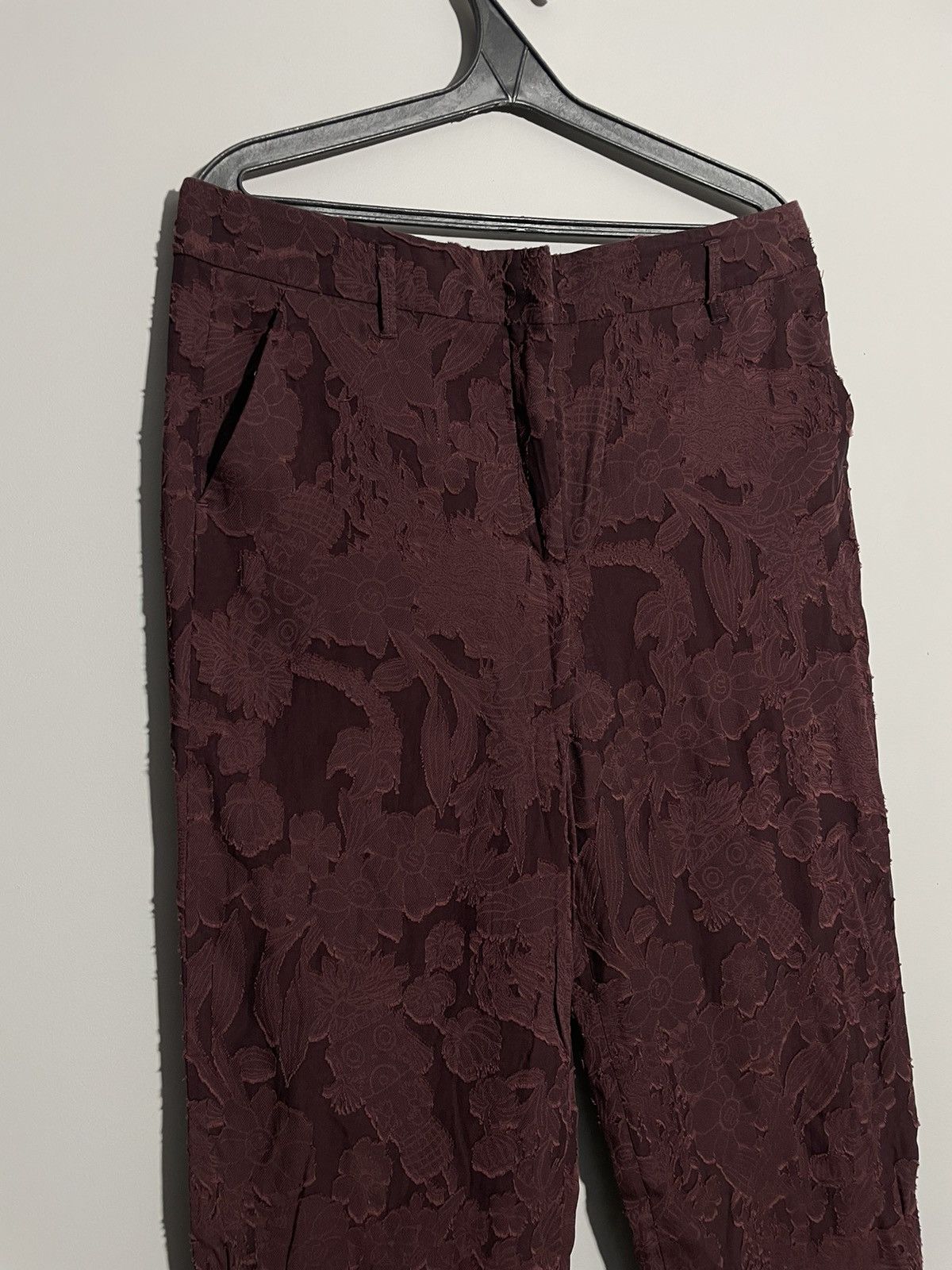 DOROTHEE SCHUMACHER × Designer Dorothee Schumacher Avant Garde Floral Pants size 4 Size 27" / US 4 / IT 40 - 5 Thumbnail