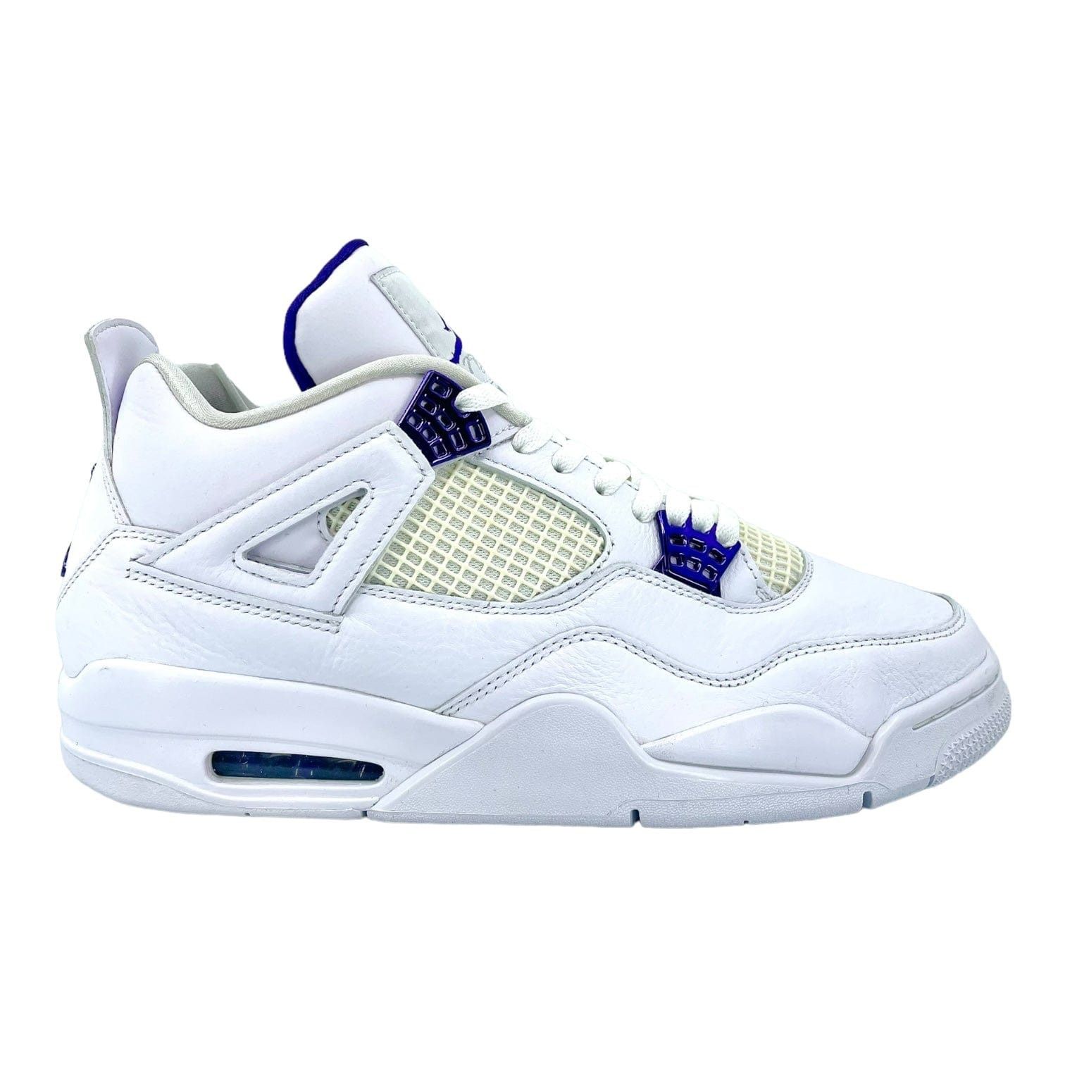 Nike 4 Retro Metallic Purple Size US 12 / EU 45 - 1 Thumbnail