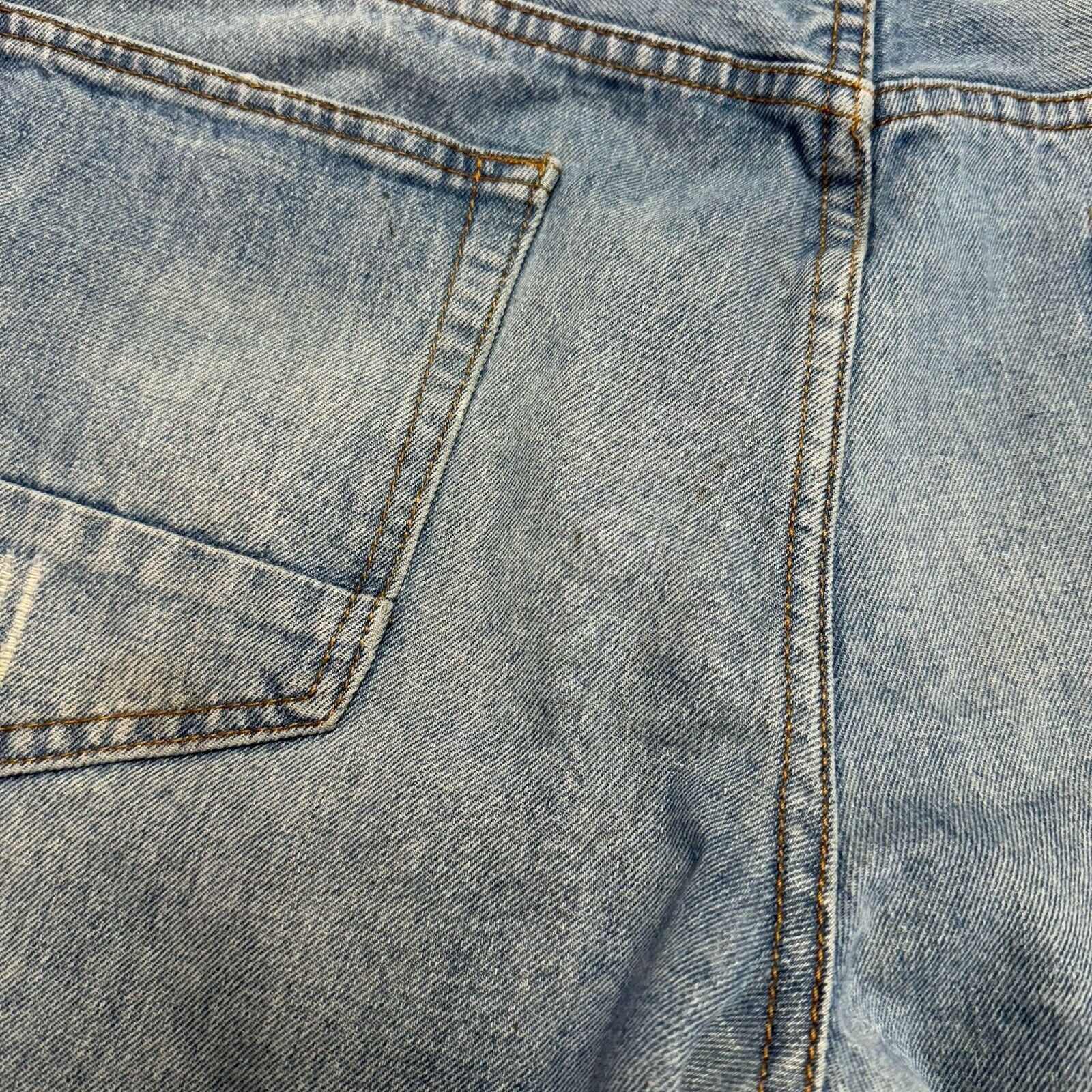 Marc Ecko × Vintage Vintage Ecko Unltd Jeans Mens 38 Blue Slim Straight Streetwe Size US 38 / EU 54 - 9 Thumbnail