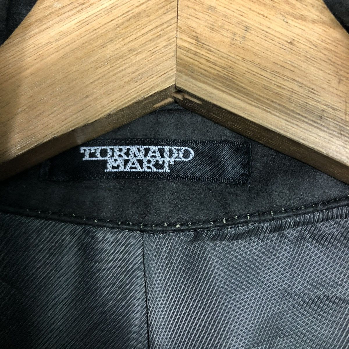 Tornado Mart 🔥RICH BLACK LONG JACKET TORNADO MART BELT BONDAGE Size US M / EU 48-50 / 2 - 19 Thumbnail