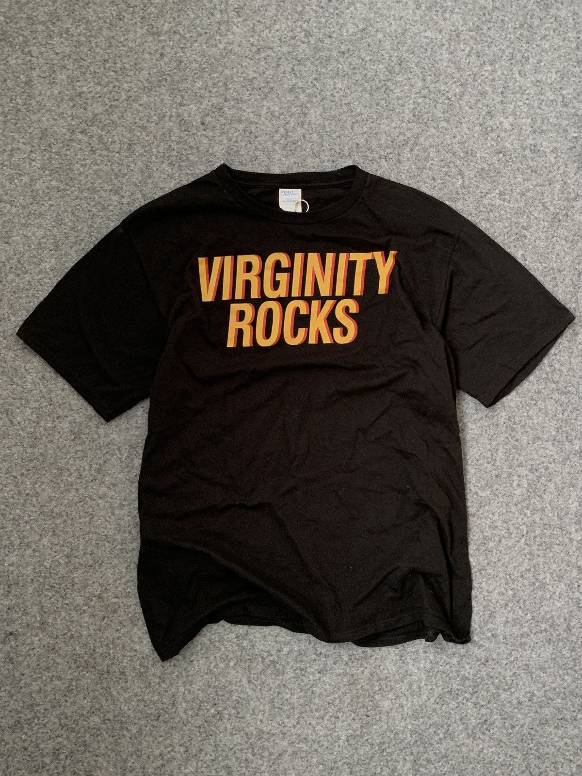 Vintage 00s Virginity rocks t shirt Size US L / EU 52-54 / 3 - 1 Thumbnail