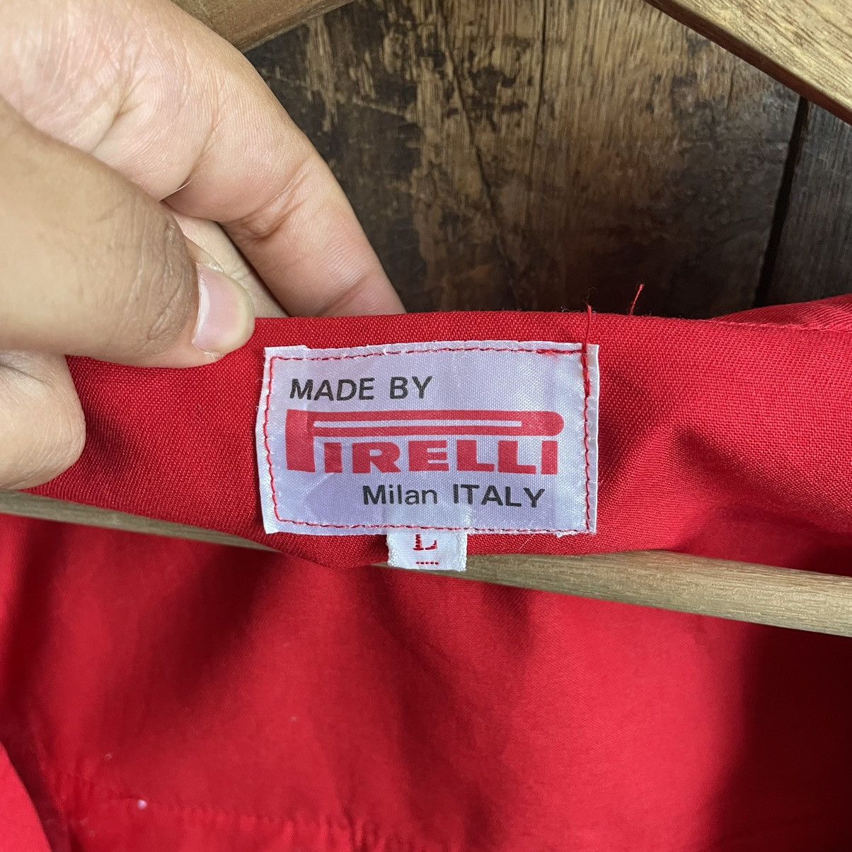 Vintage Vintage Pirelli Coverall Jacket Size US 30 / EU 46 - 6 Thumbnail