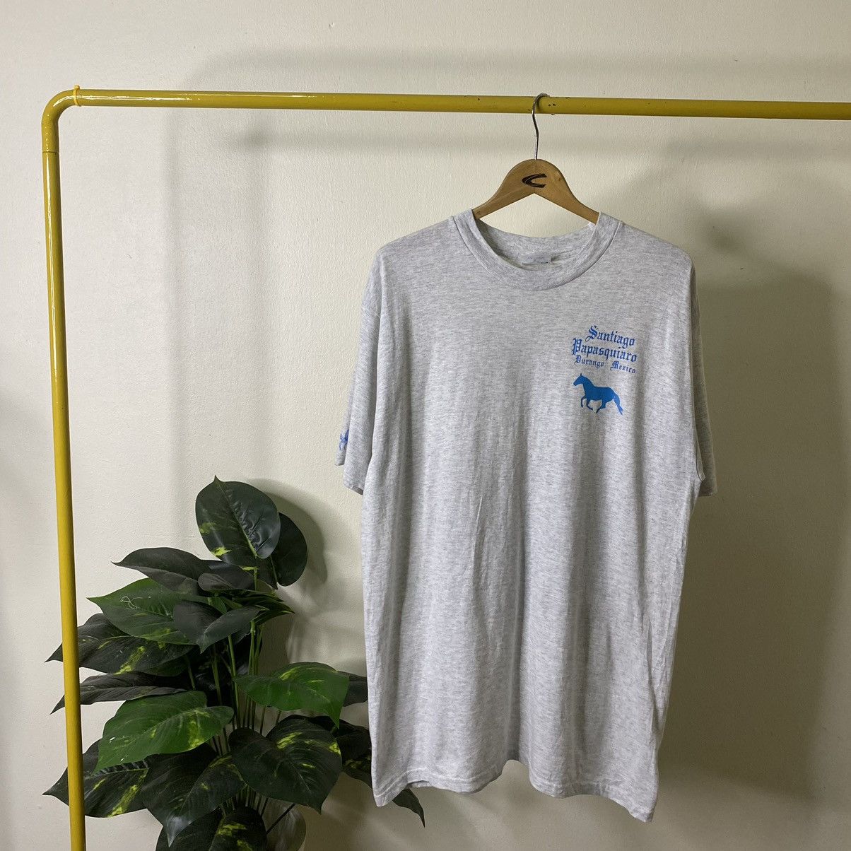 Vintage Vintage 1990s Santiago Papasquiaro Mexico City Tee Size US L / EU 52-54 / 3 - 5 Thumbnail