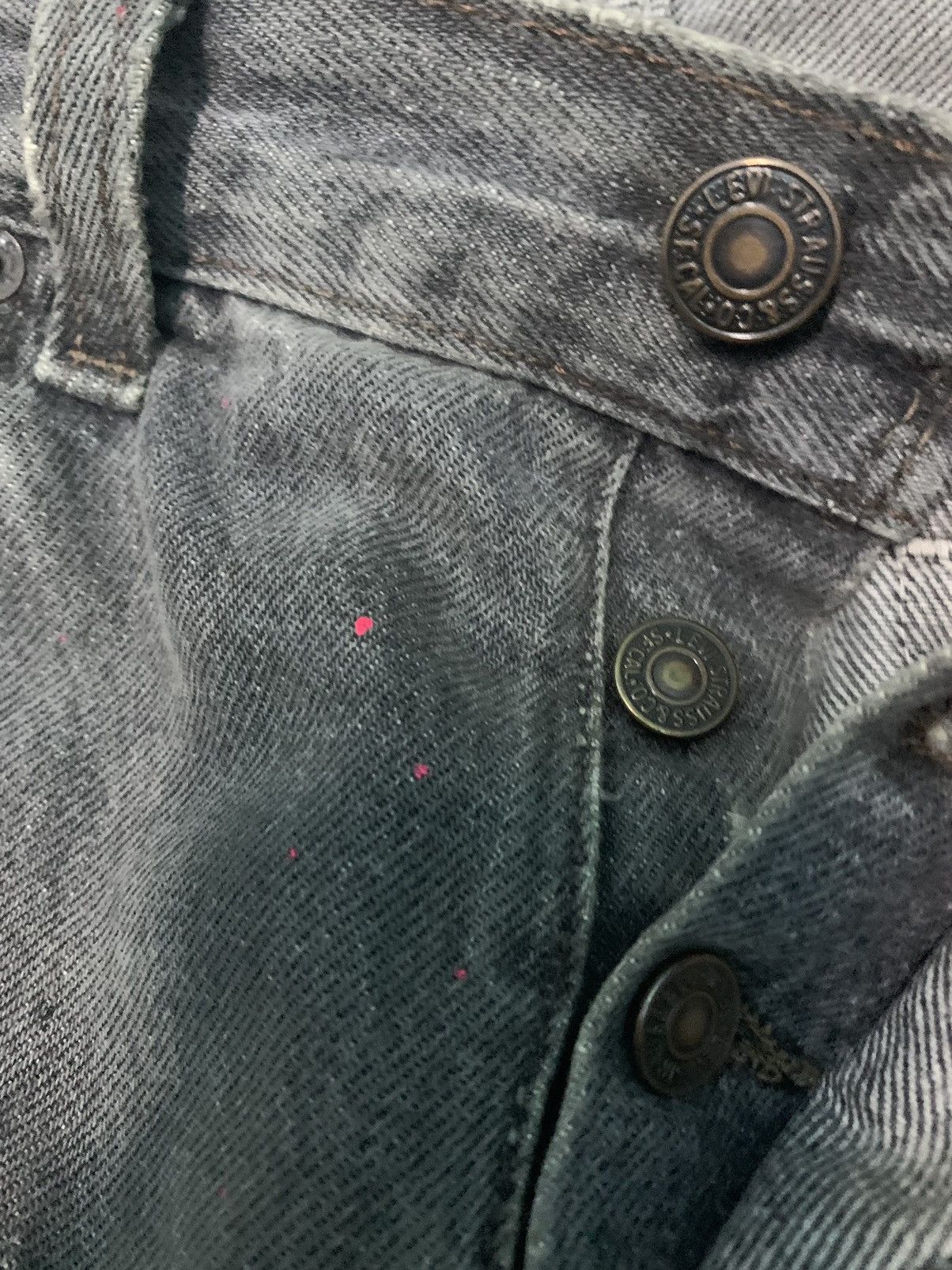 Levi's Made & Crafted 💥Vintage Levi’s Painted Denim Size US 30 / EU 46 - 10 Thumbnail