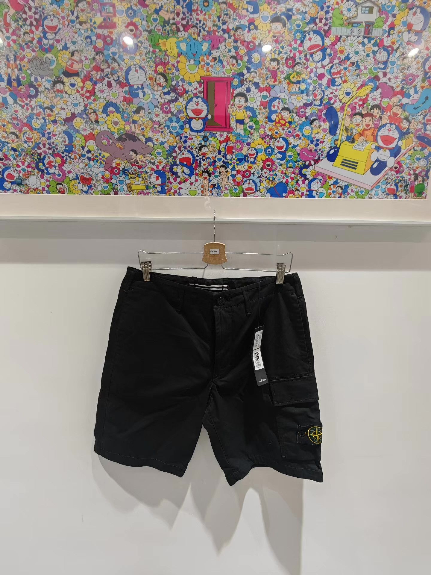 Stone Island Stone Island Cargo Shorts Black Q15 Size US 36 / EU 52 - 1 Thumbnail