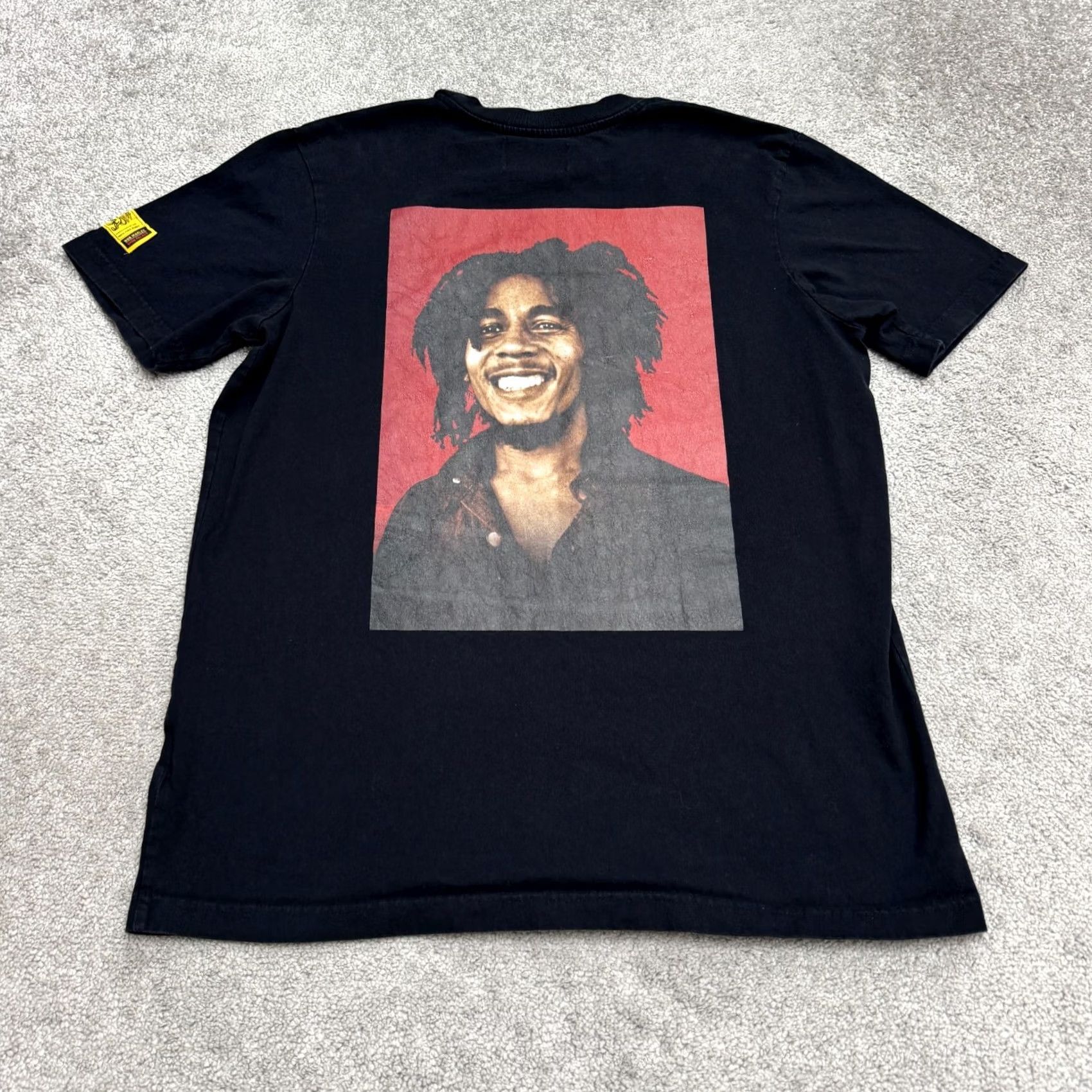 Vintage Shoe Palace Bob Marley T-Shirt Large Cotton Graphic Tee Portrait Reggae Rasta Size US L / EU 52-54 / 3 - 2 Thumbnail