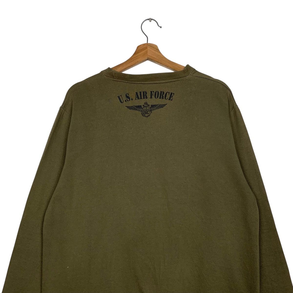 Japanese Brand US Air Force Crewneck Sweatshirt Size US L / EU 52-54 / 3 - 8 Thumbnail