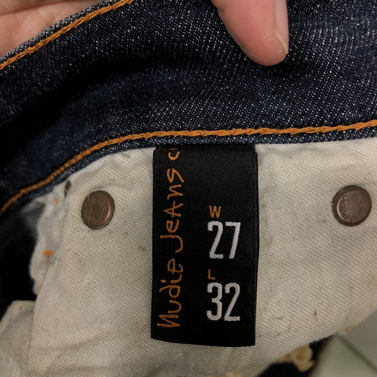 Nudie Jeans 🔥RARE PUNK STYLE DISTRESSED DENIM JEANS NUDIE JEANS Size US 26 / EU 42 - 18 Thumbnail